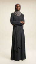 BELTAURA™ Tie-Waist Abaya