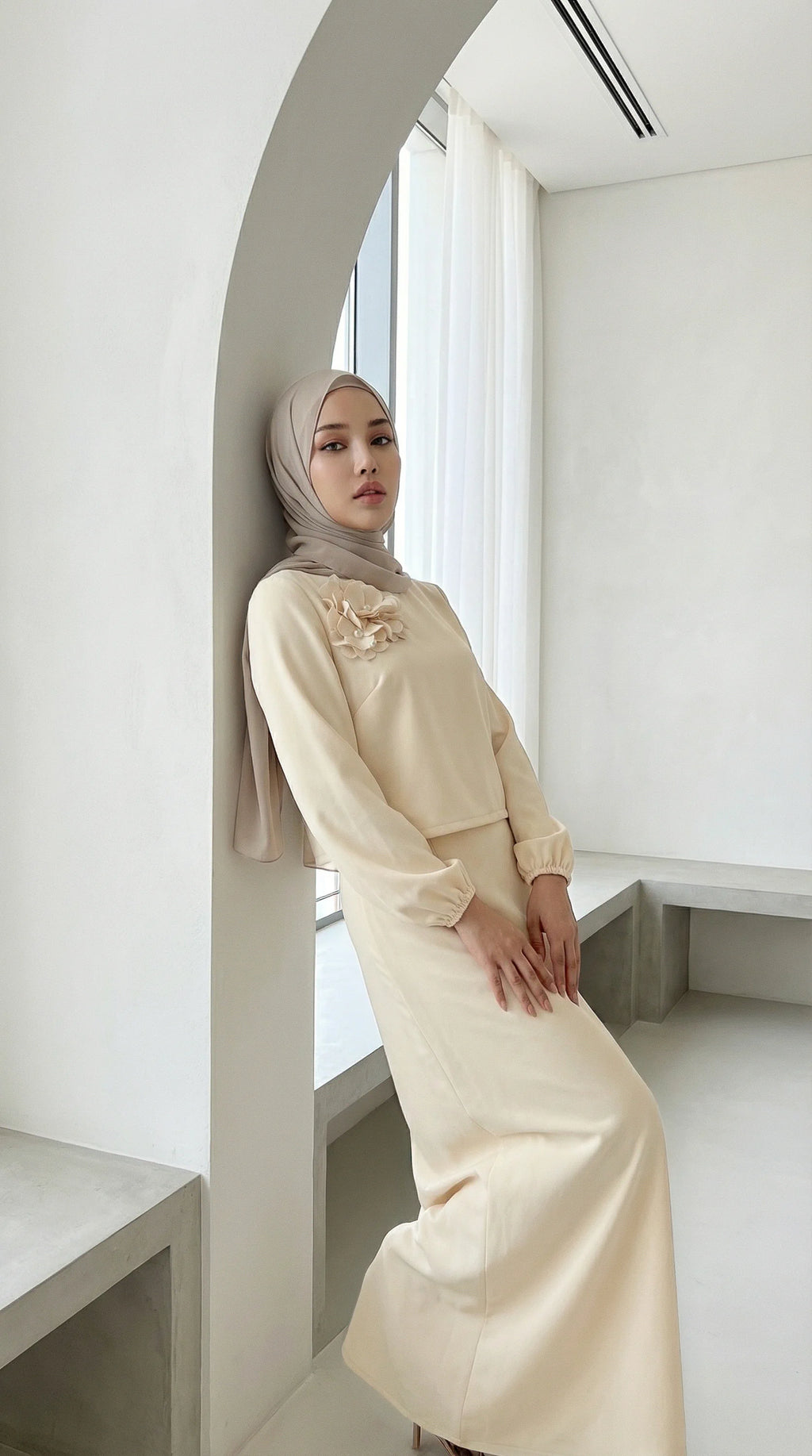 COHERA™ Rosette Skirt Set