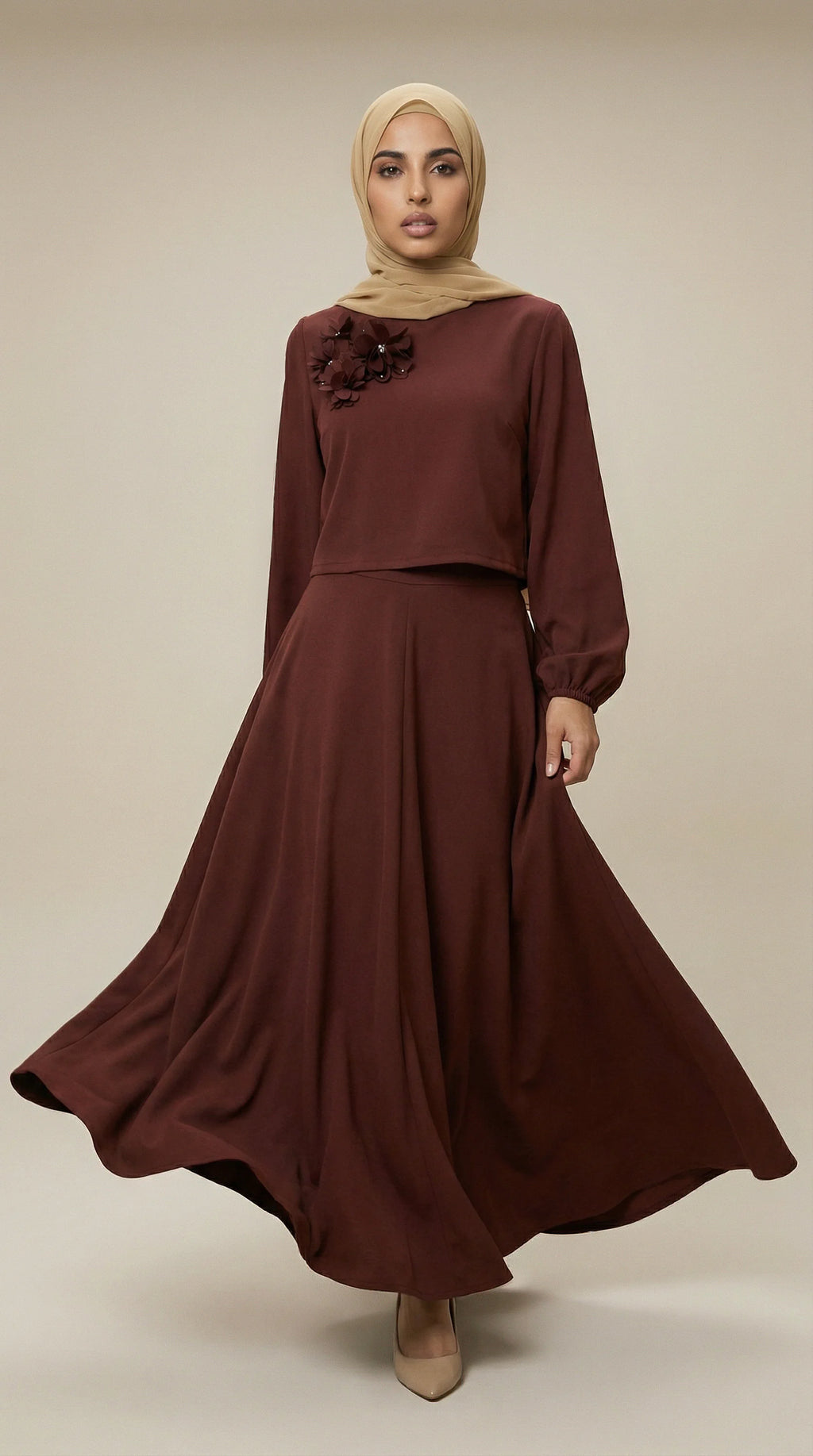 COHERA™ Rosette Skirt Set