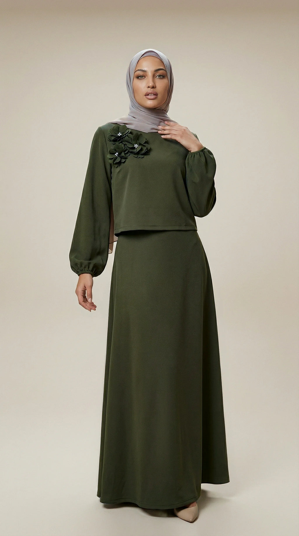 COHERA™ Rosette Skirt Set