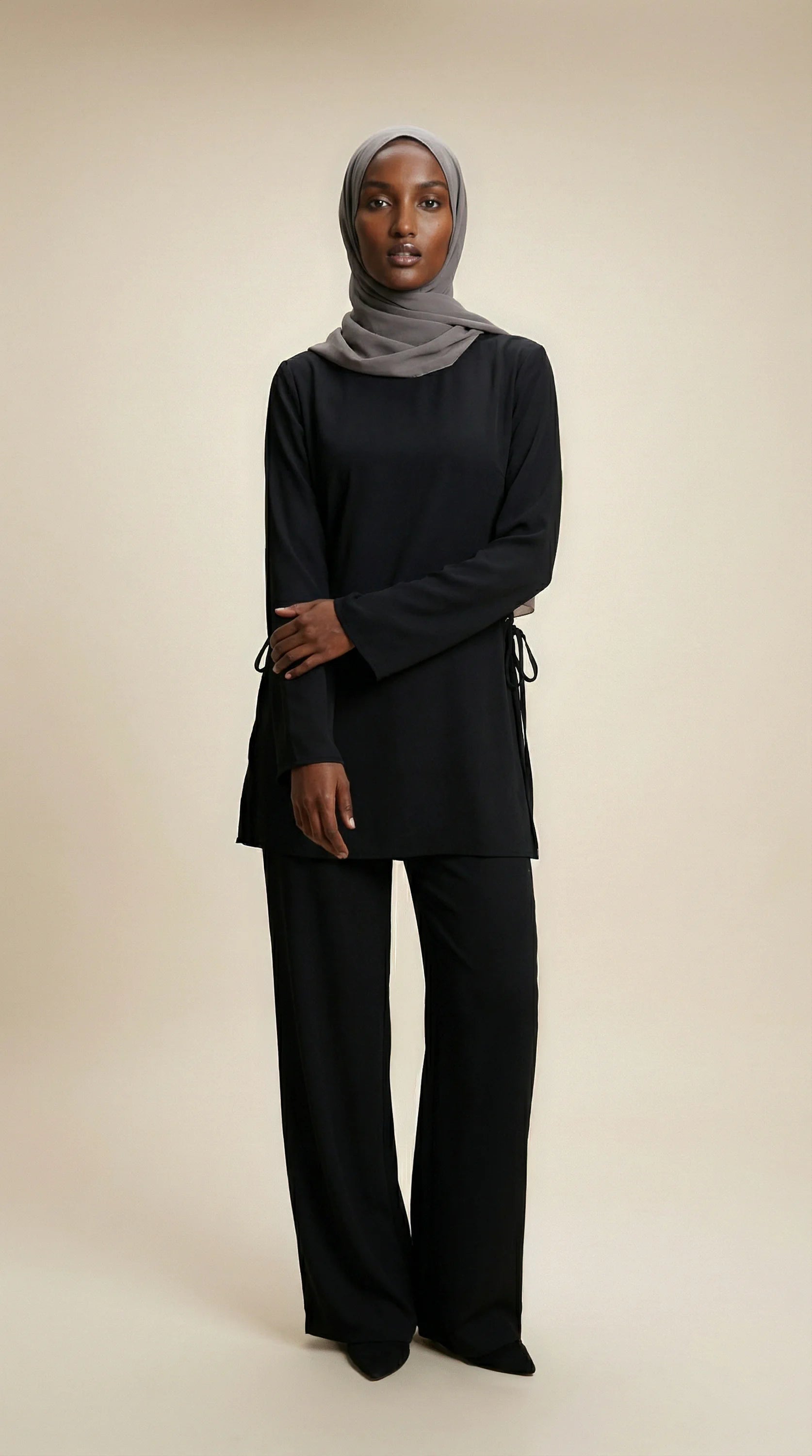 COHERA™ Side-Tie Tunic Set