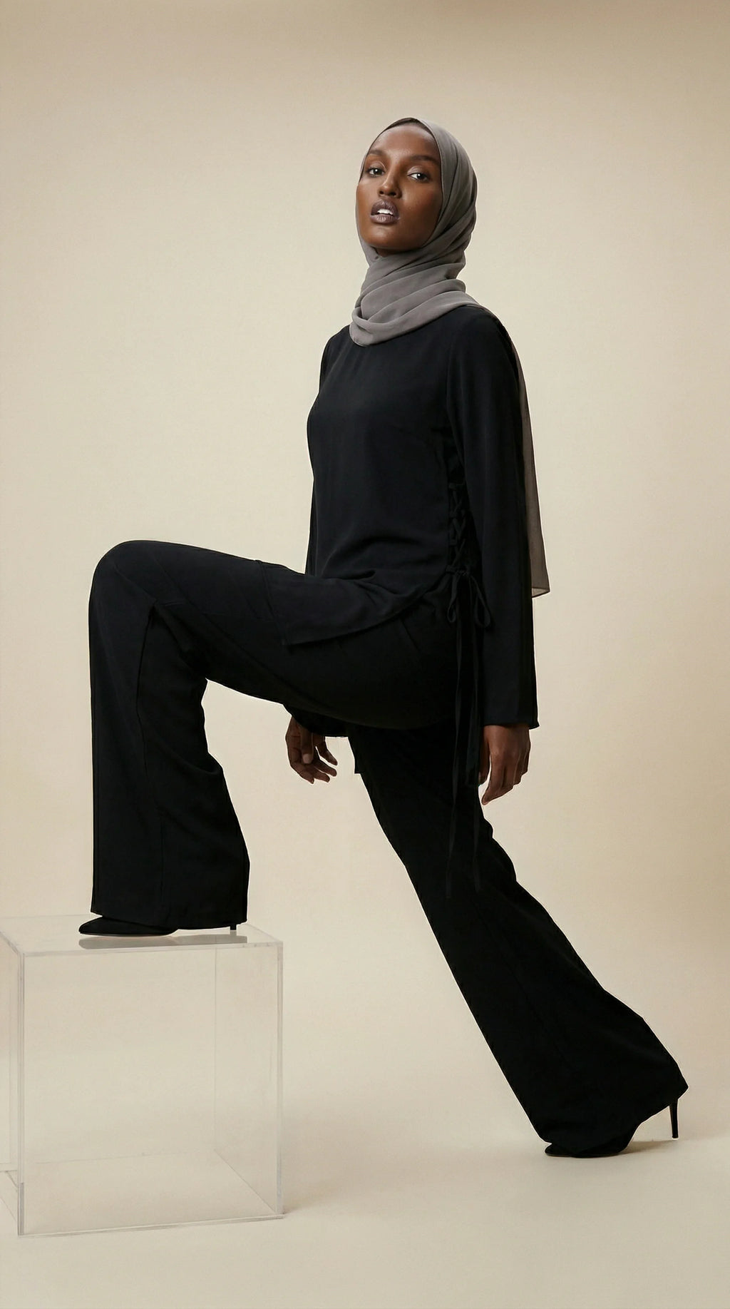 COHERA™ Side-Tie Tunic Set