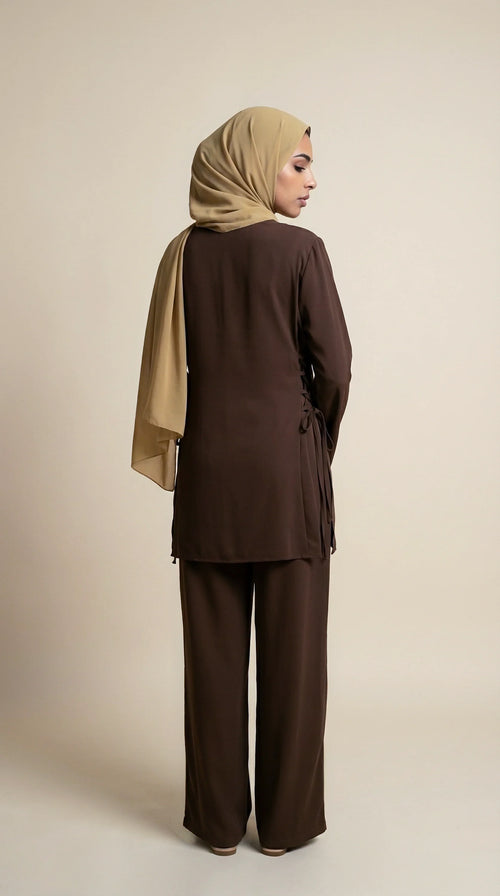 COHERA™ Side-Tie Tunic Set