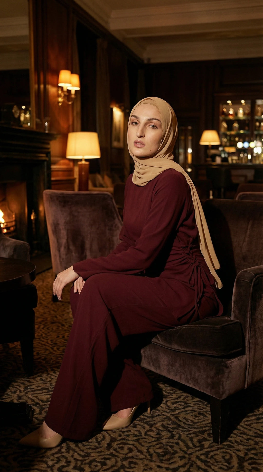COHERA™ Side-Tie Tunic Set