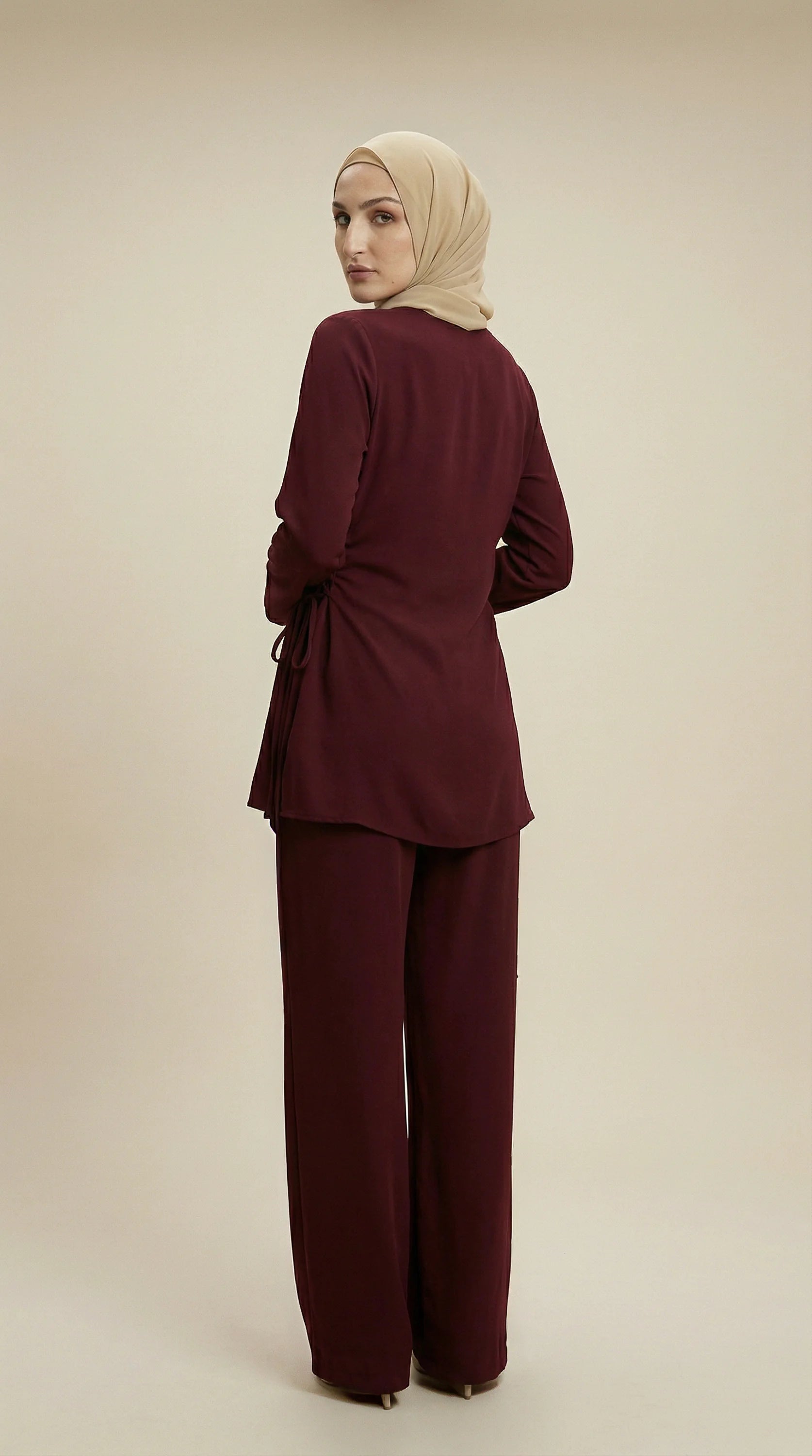 COHERA™ Side-Tie Tunic Set