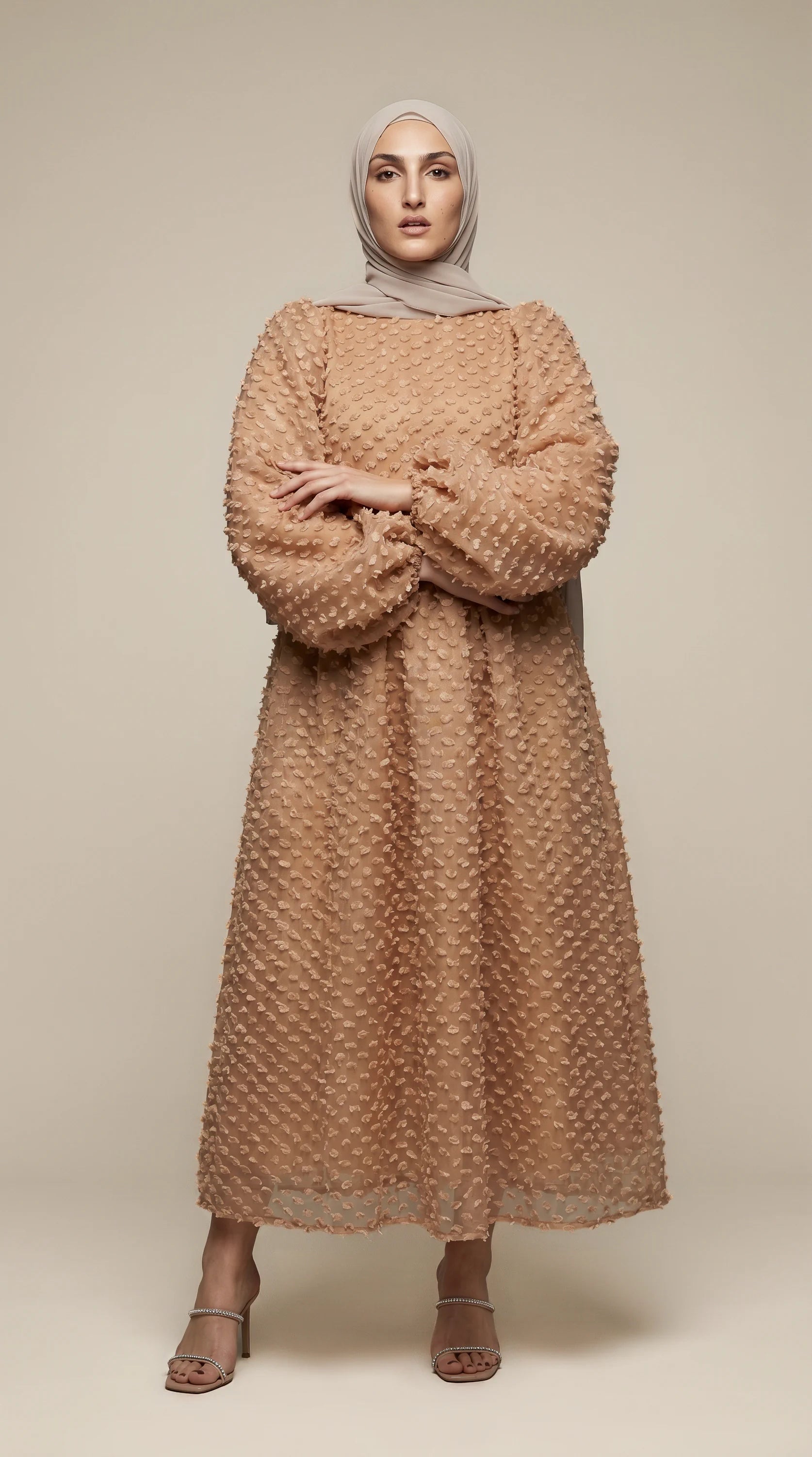 FLOWLINE™ Petalweave Lantern Dress