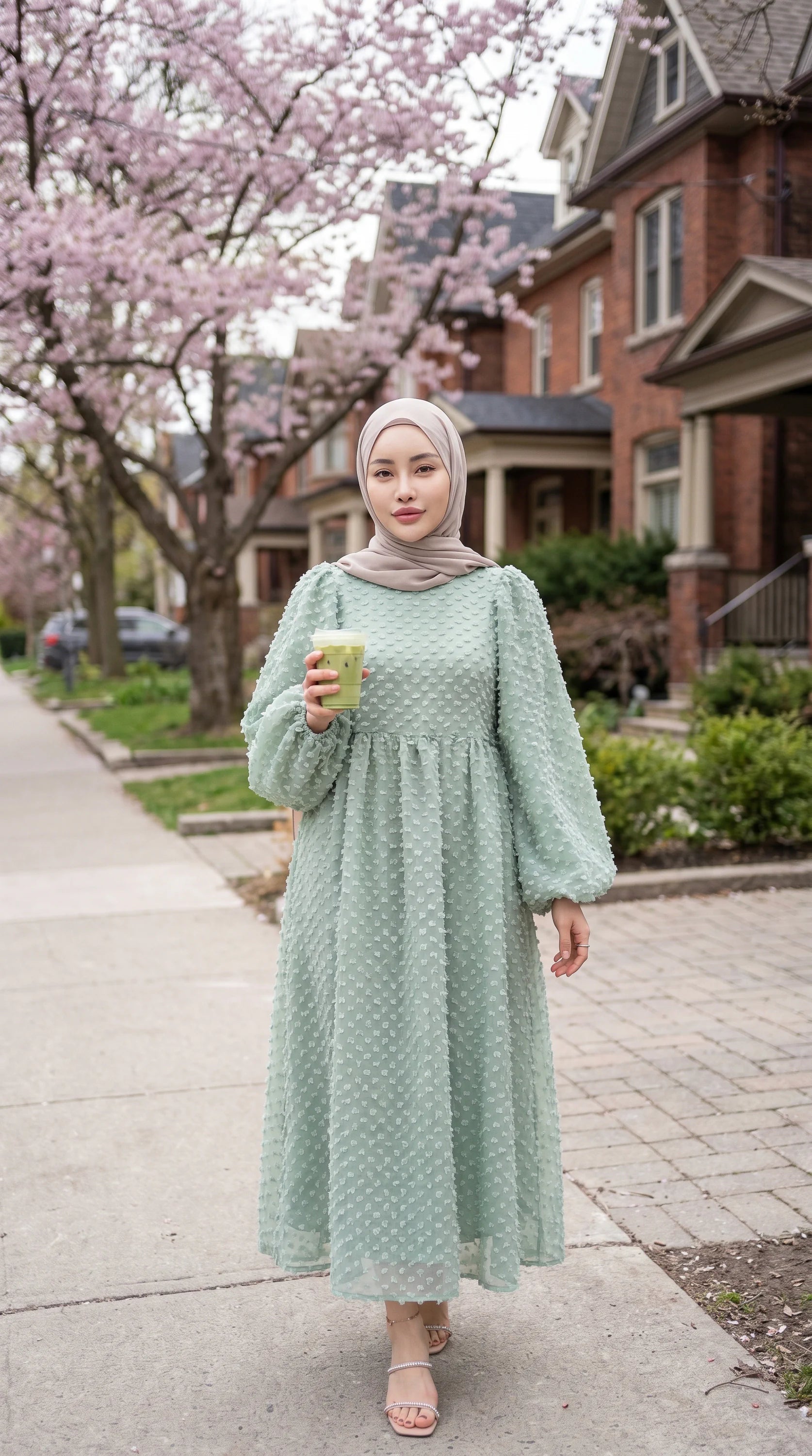 FLOWLINE™ Petalweave Lantern Dress