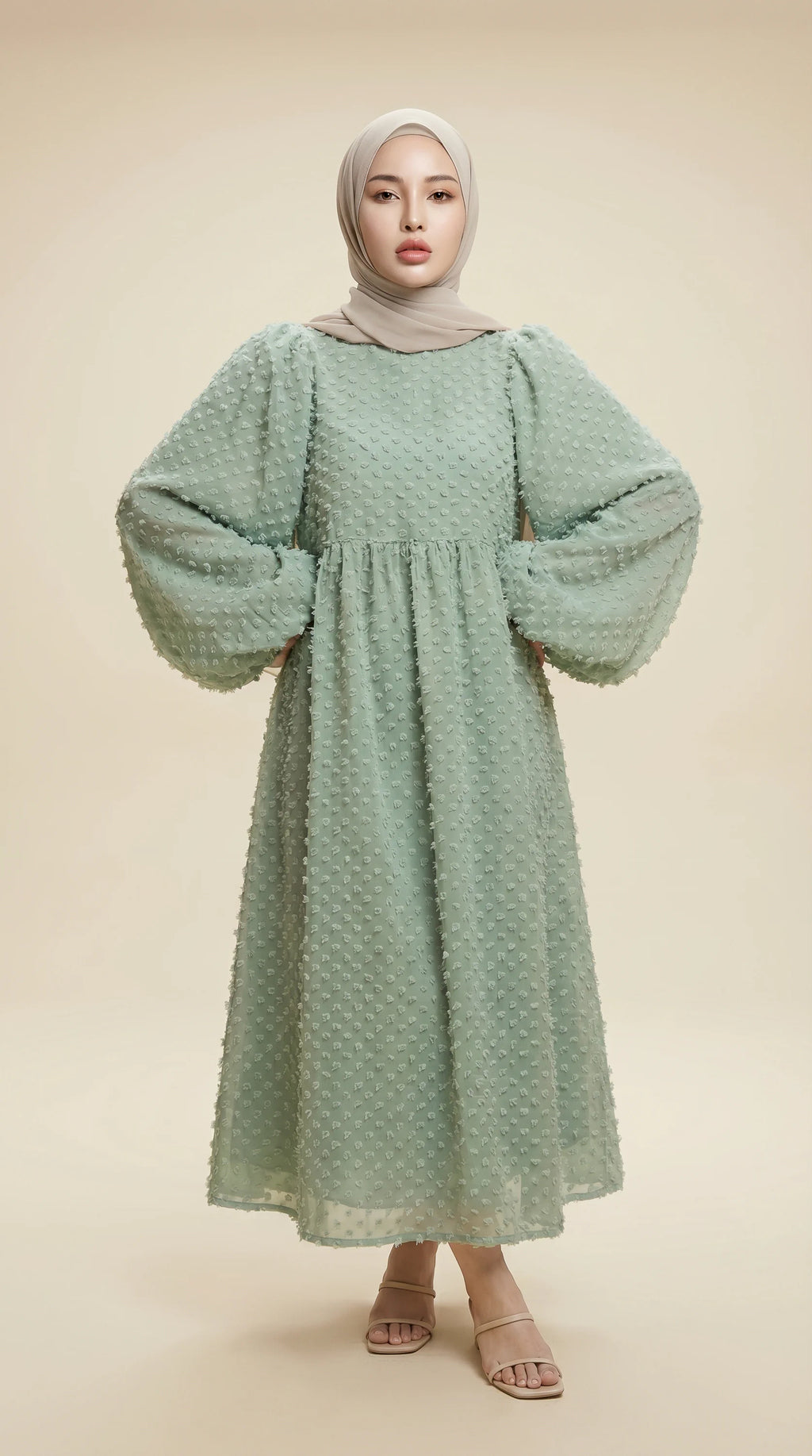 FLOWLINE™ Petalweave Lantern Dress