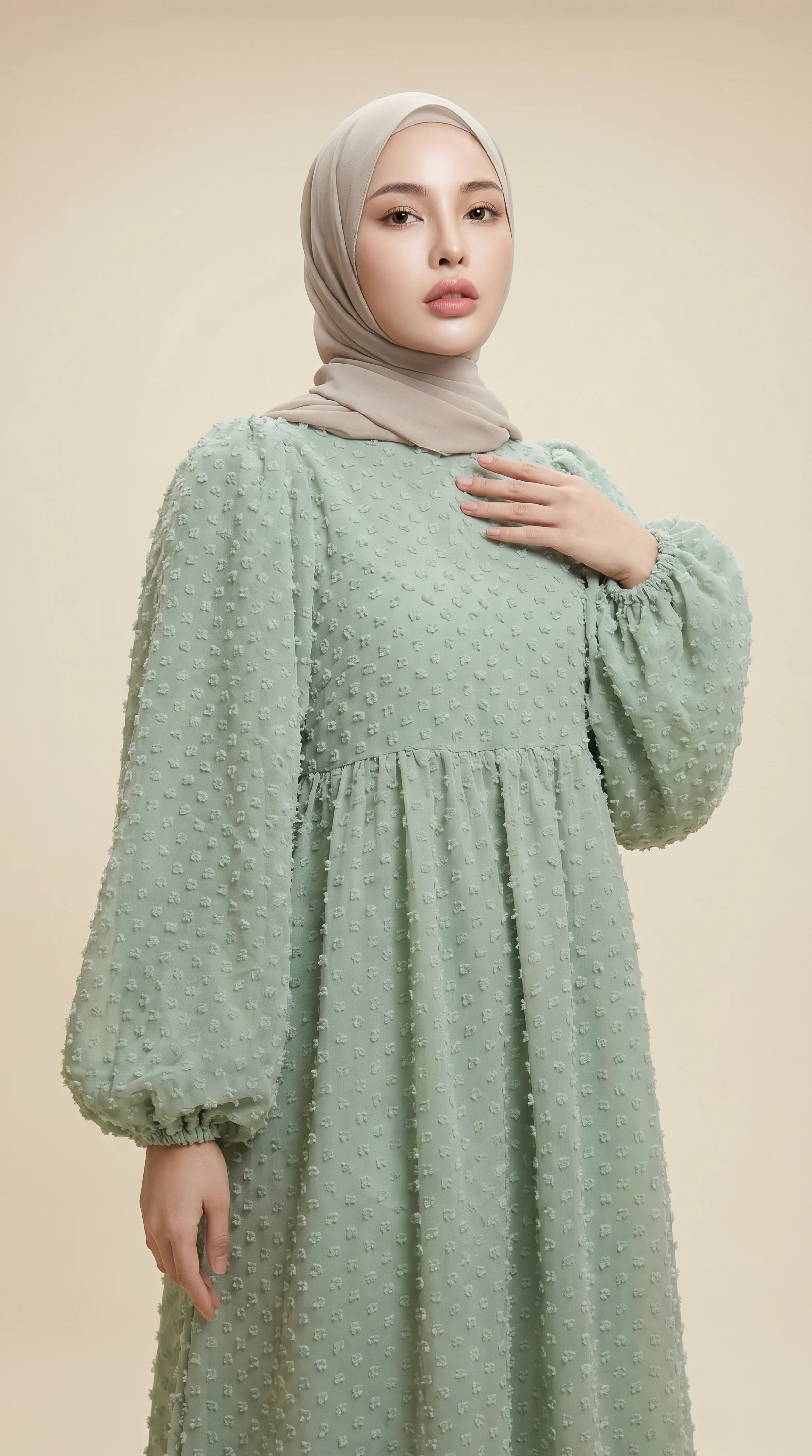 FLOWLINE™ Petalweave Lantern Dress