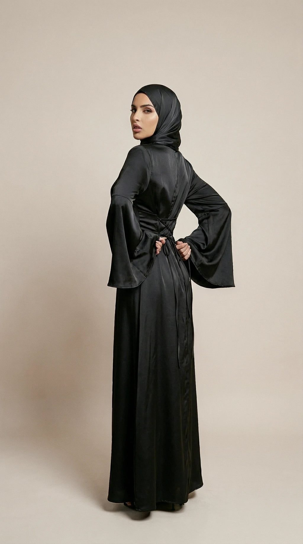 GALA-LUXE™ Cascade Abaya