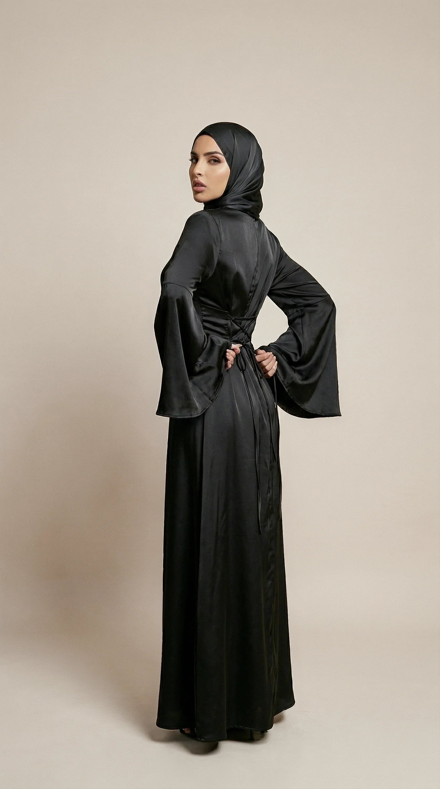 GALA-LUXE™ Cascade Abaya