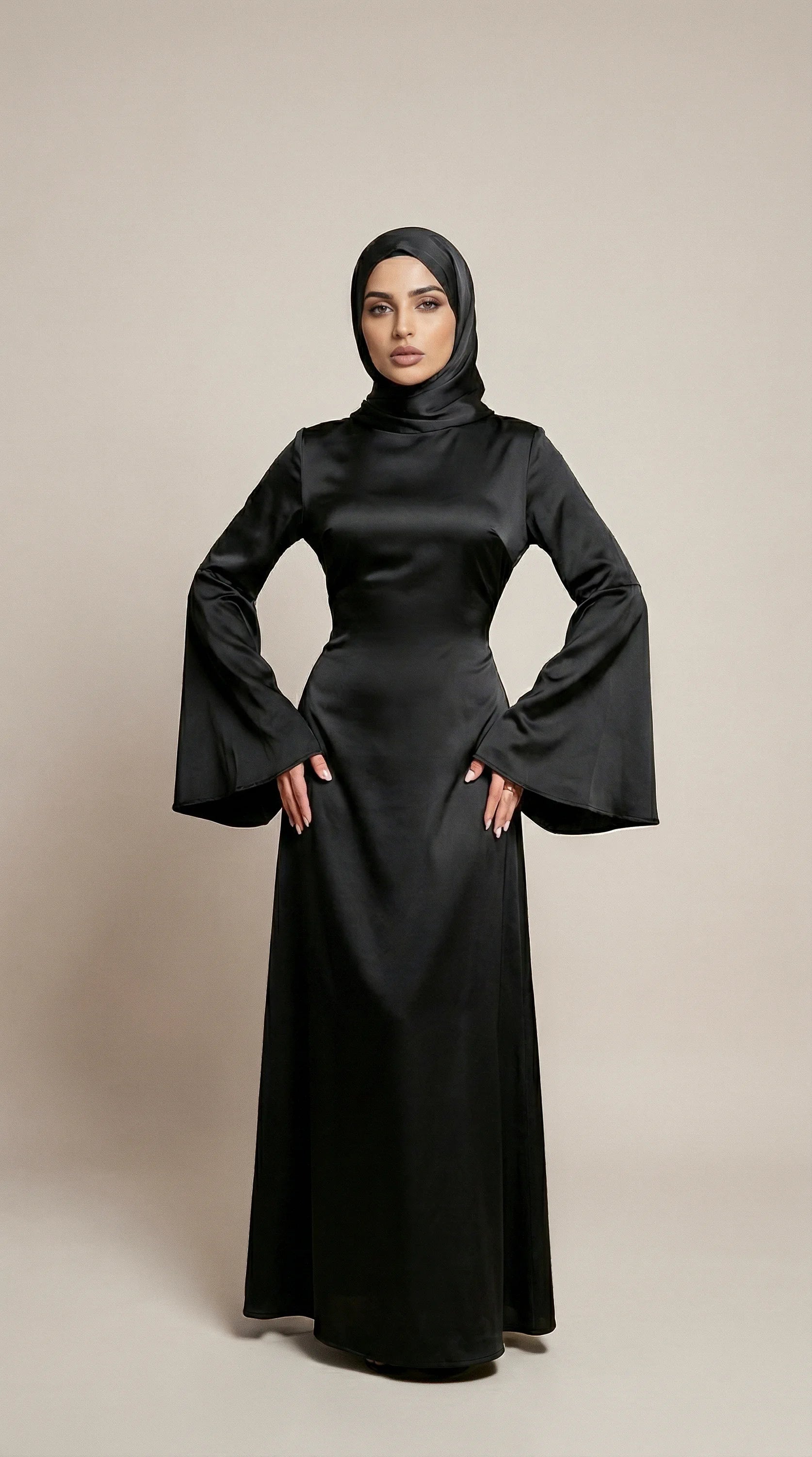 GALA-LUXE™ Cascade Abaya