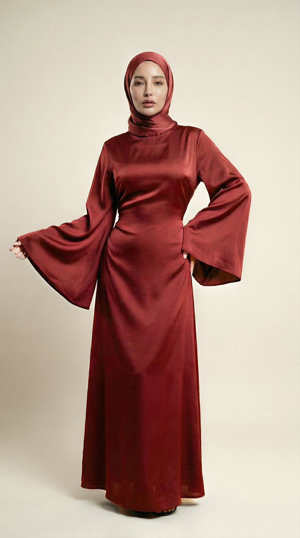GALA-LUXE™ Cascade Abaya