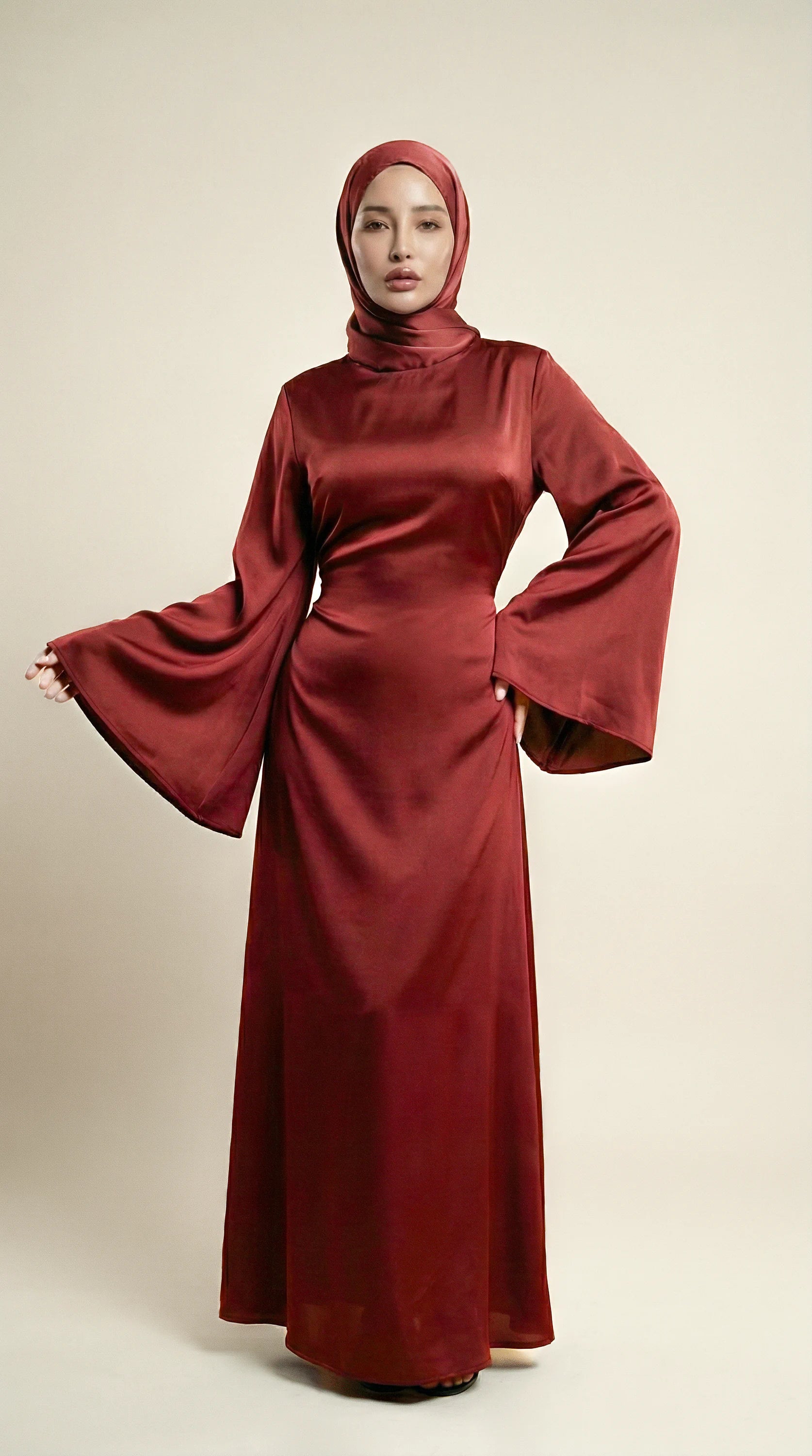GALA-LUXE™ Cascade Abaya