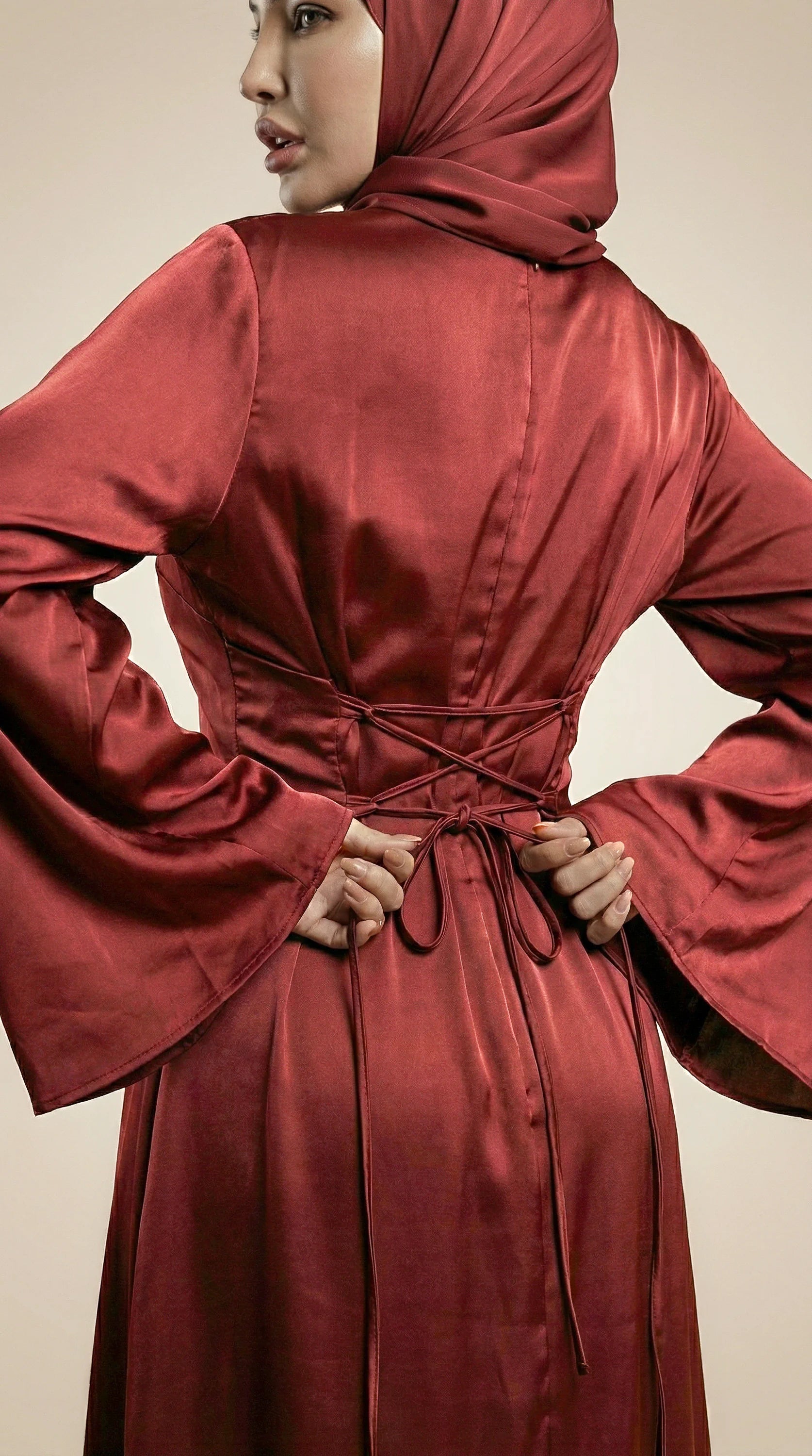 GALA-LUXE™ Cascade Abaya