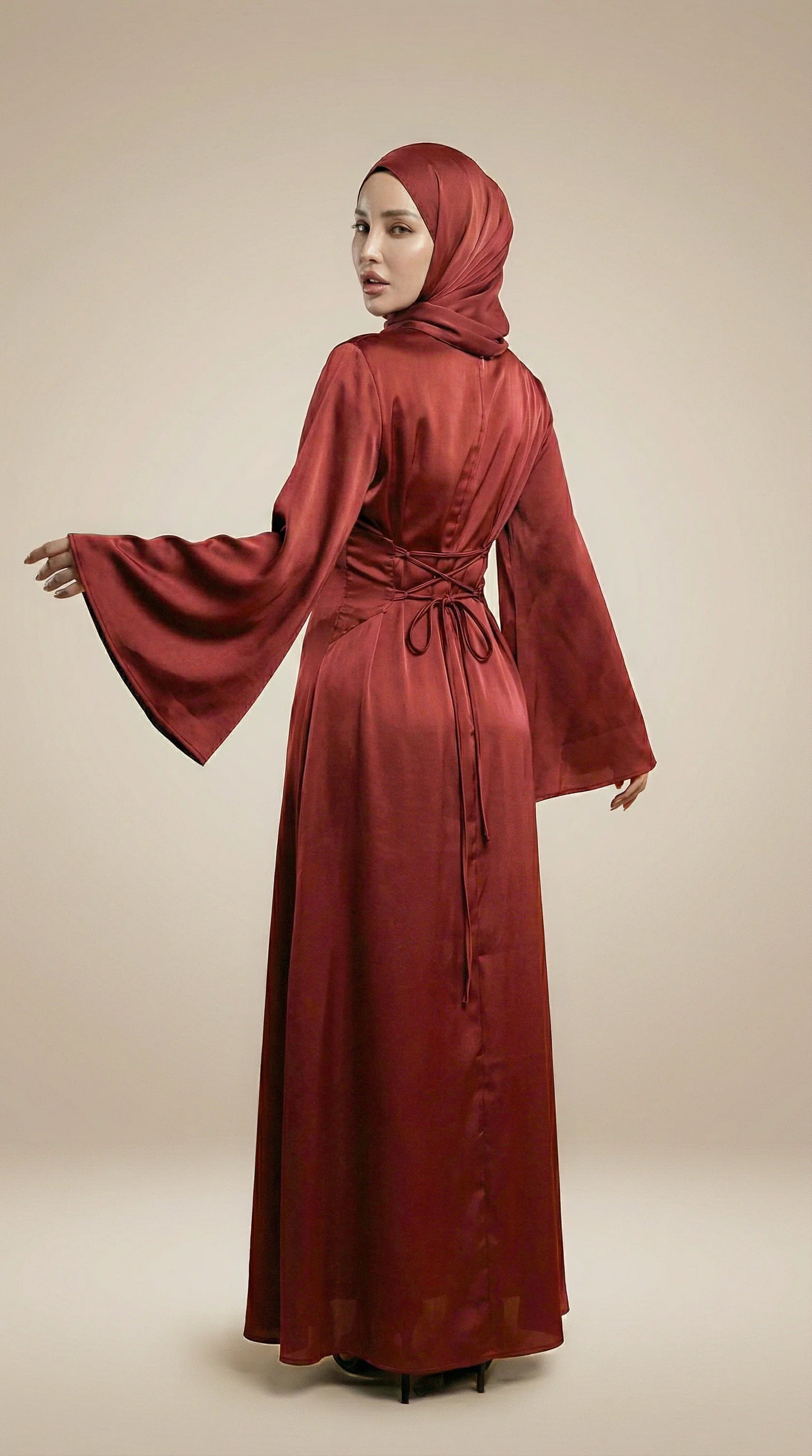 GALA-LUXE™ Cascade Abaya