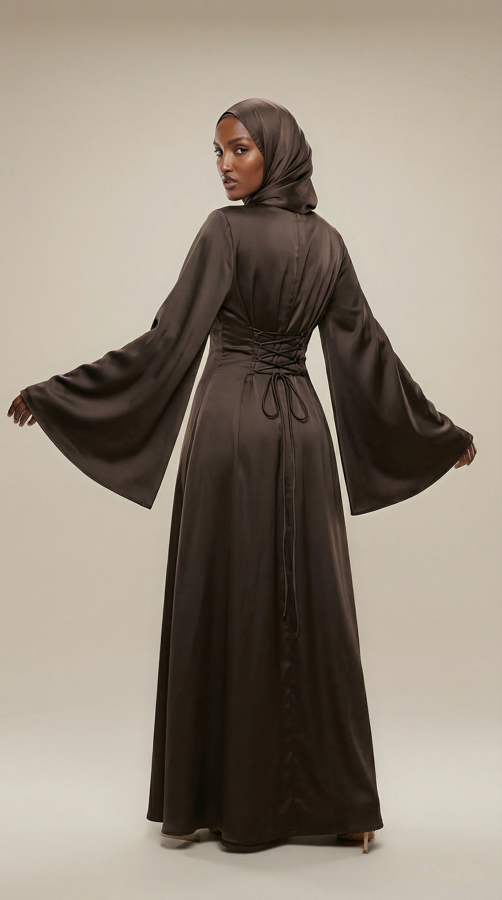 GALA-LUXE™ Cascade Abaya