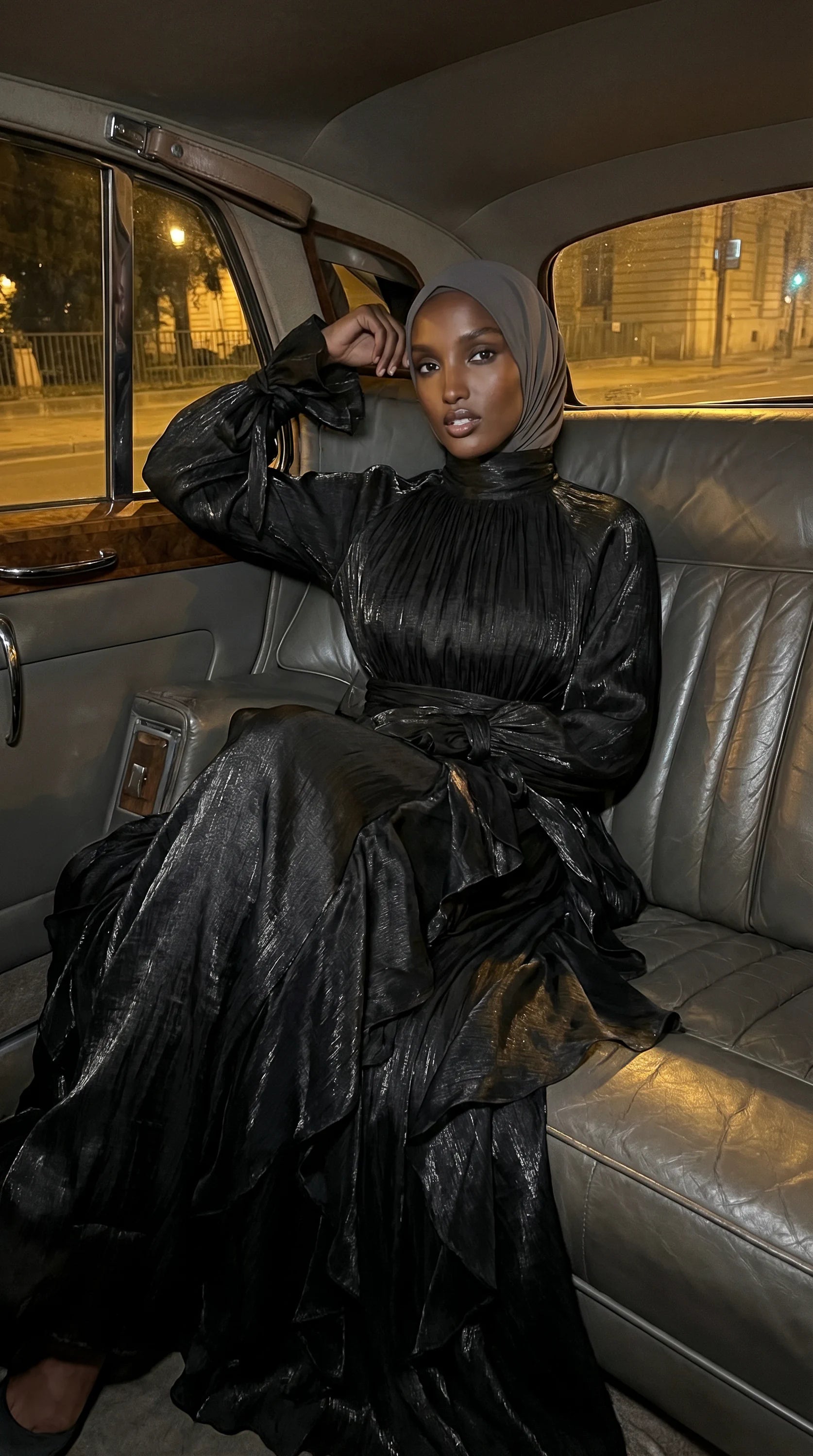 GALA-LUXE™ Cascade Ruffle Dress