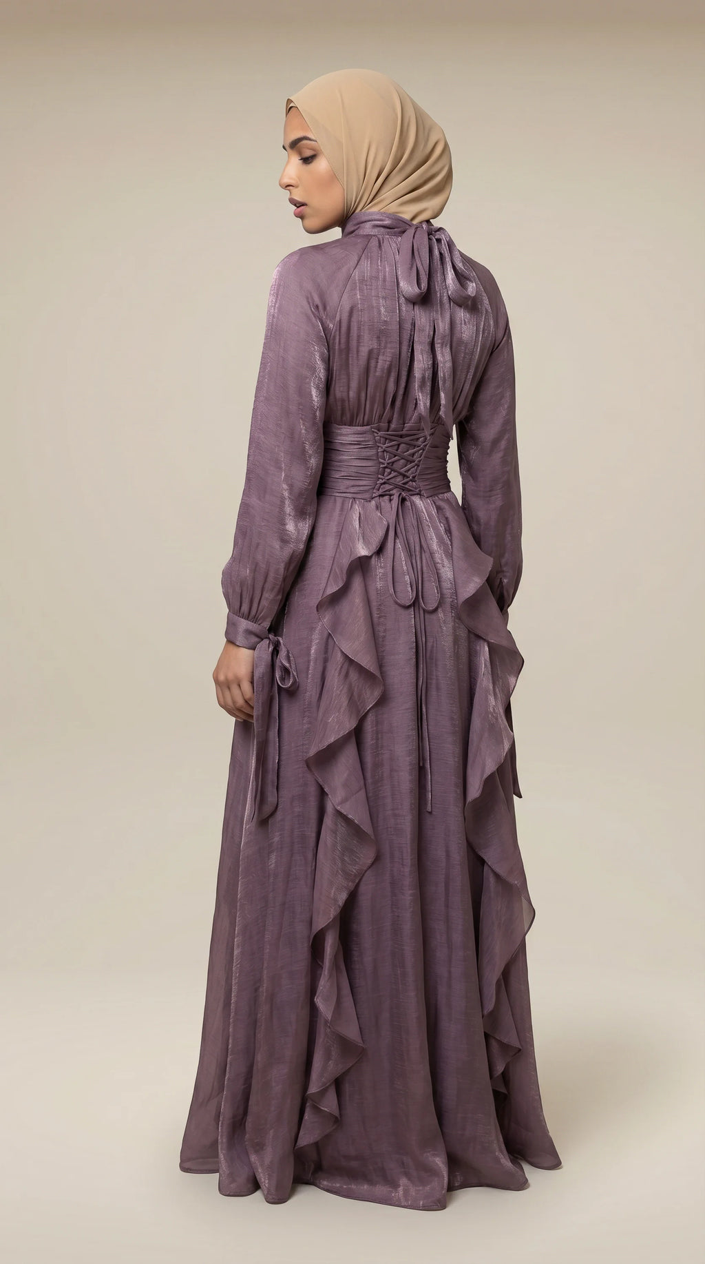 GALA-LUXE™ Cascade Ruffle Dress