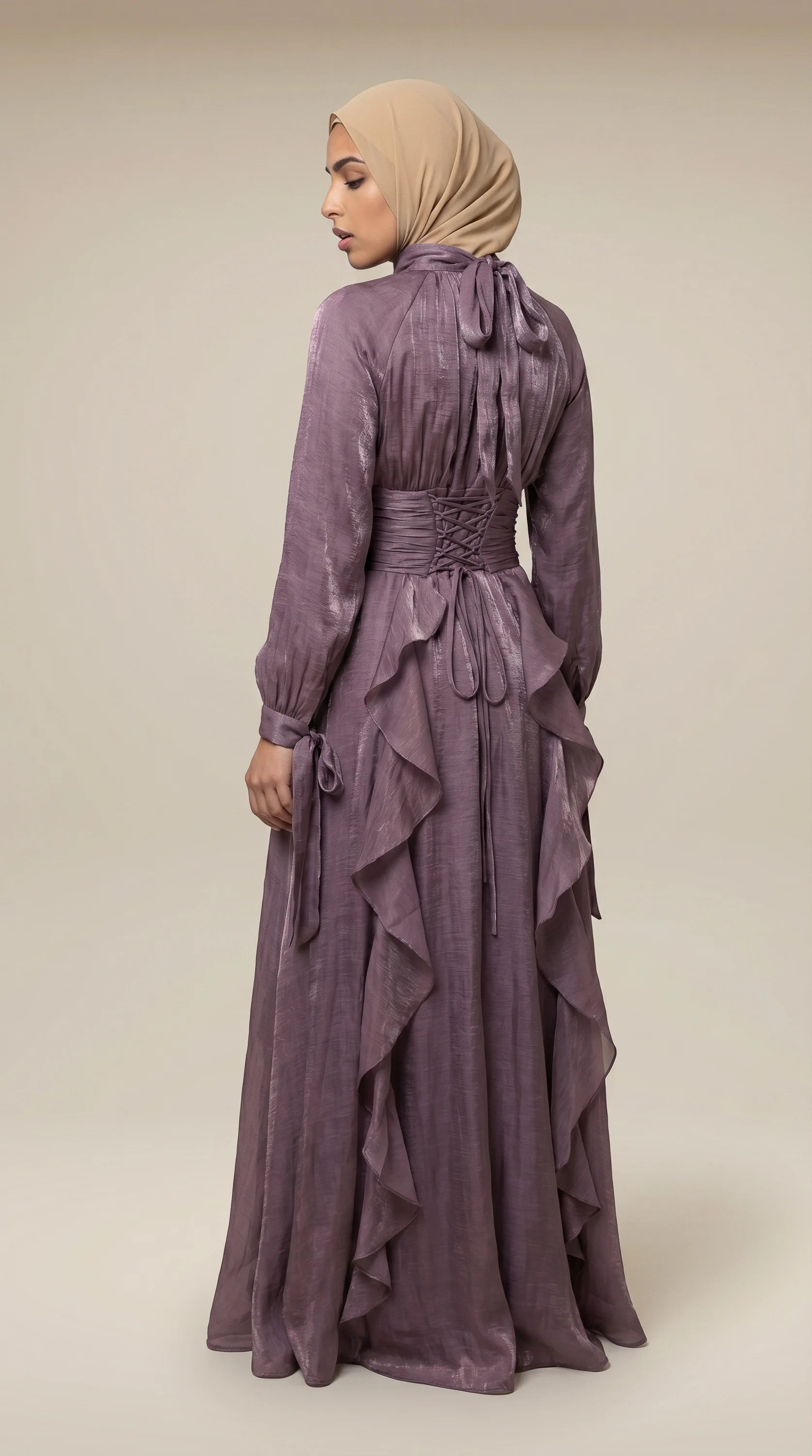 GALA-LUXE™ Cascade Ruffle Dress
