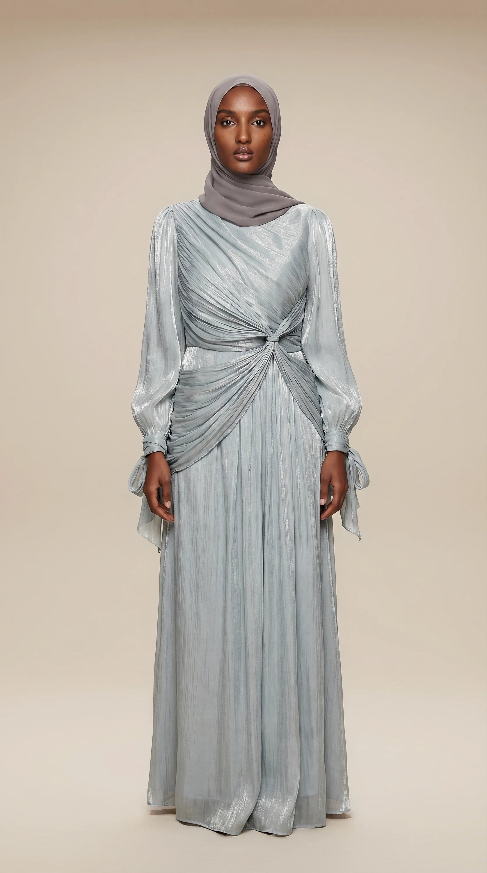 GALA-LUXE™ Draped Lantern Abaya