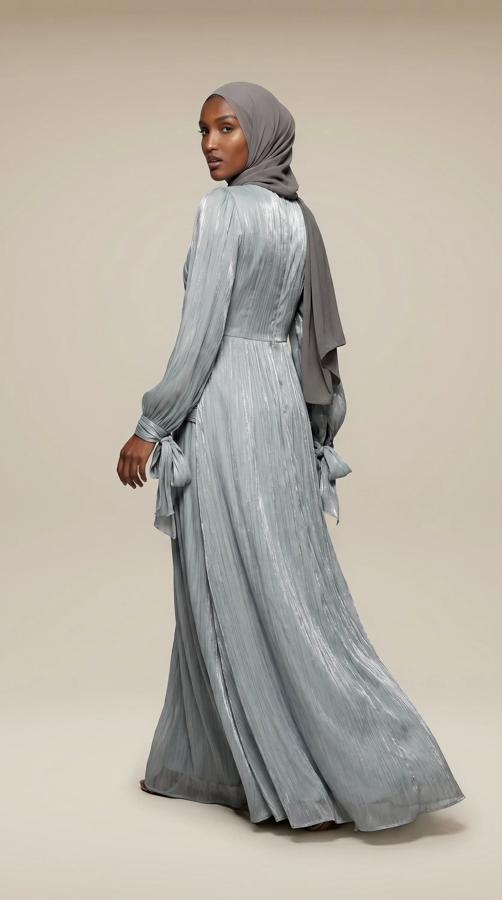 GALA-LUXE™ Draped Lantern Abaya