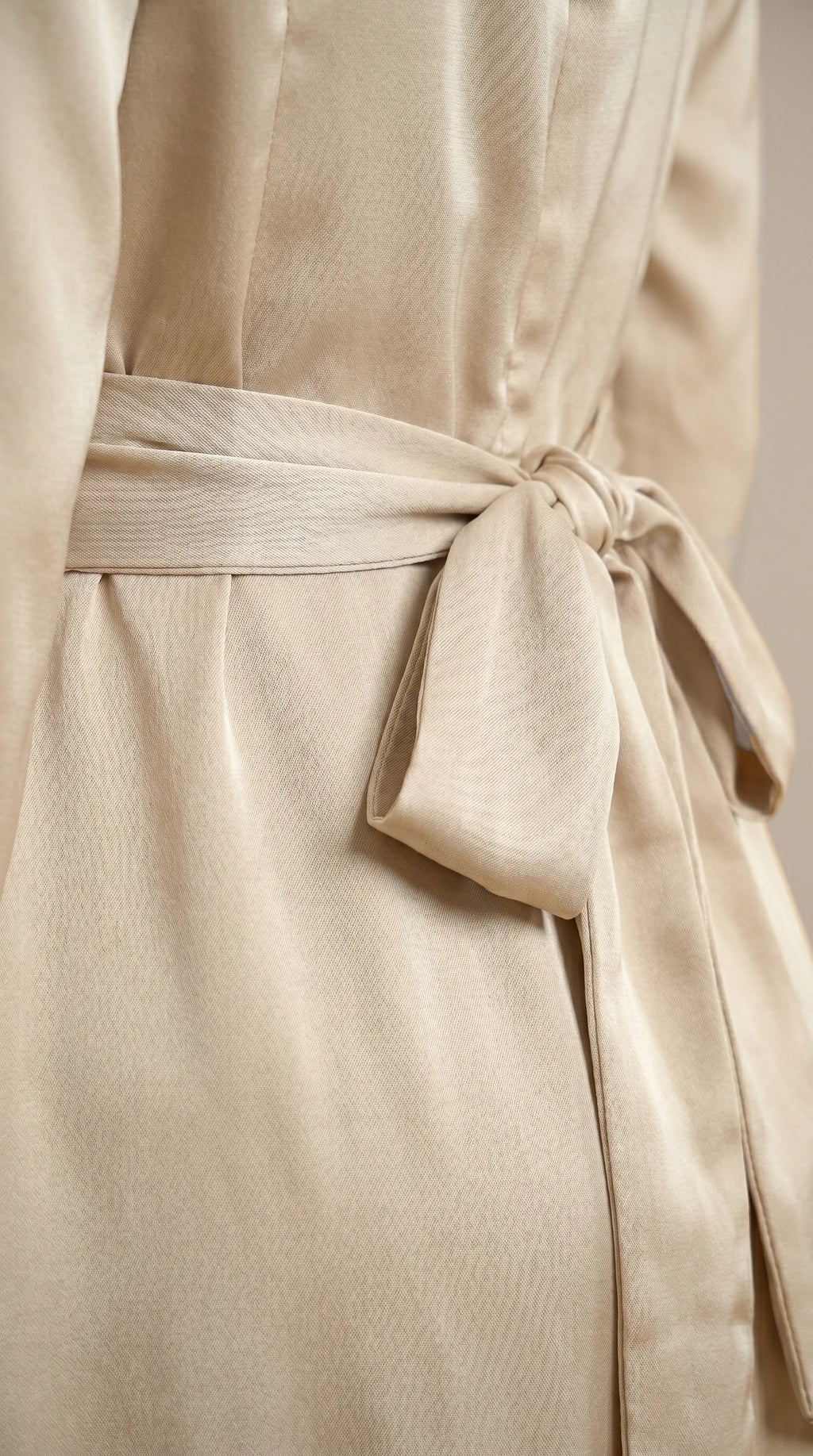 GALA-LUXE™ Satin Cascade Dress
