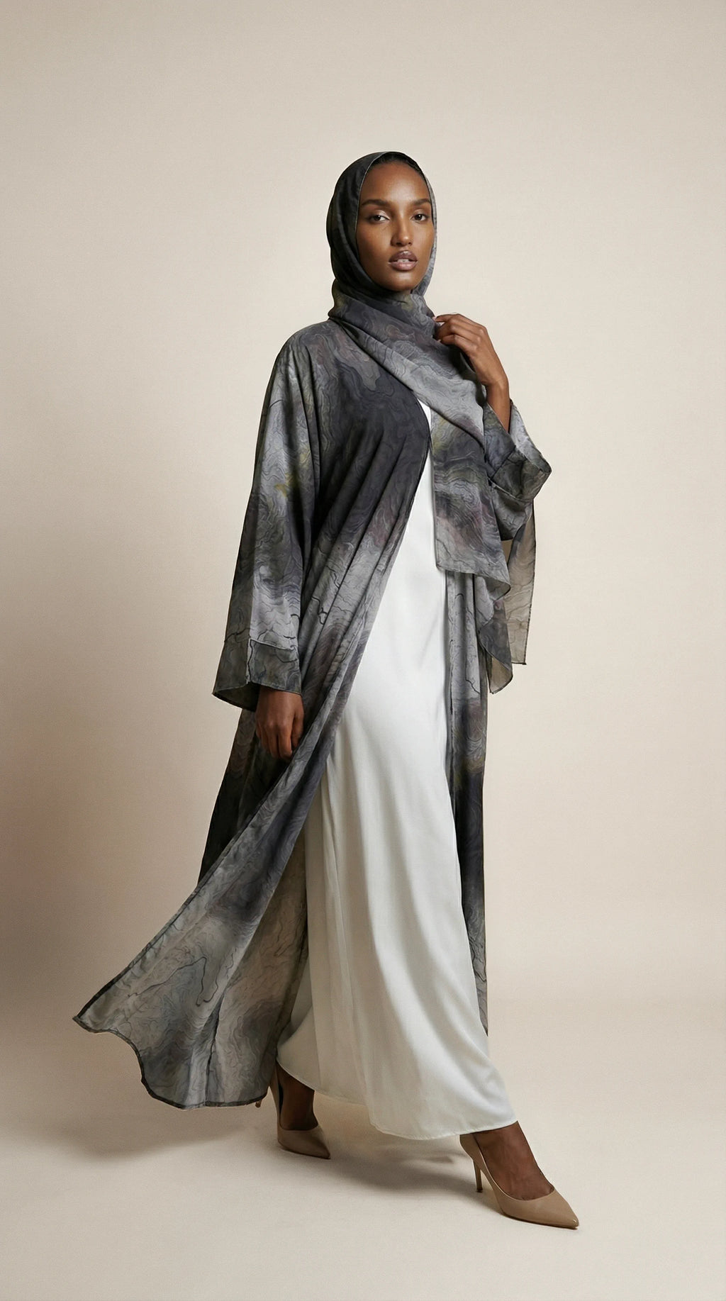 KIMONO-LITE™ Marble Drape Set