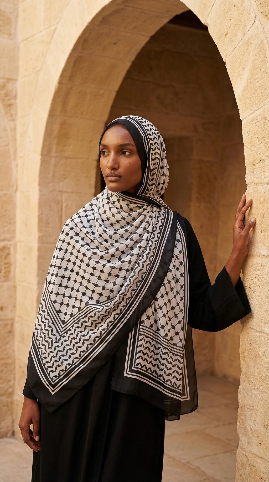 Keffiyeh Heritage Hijab