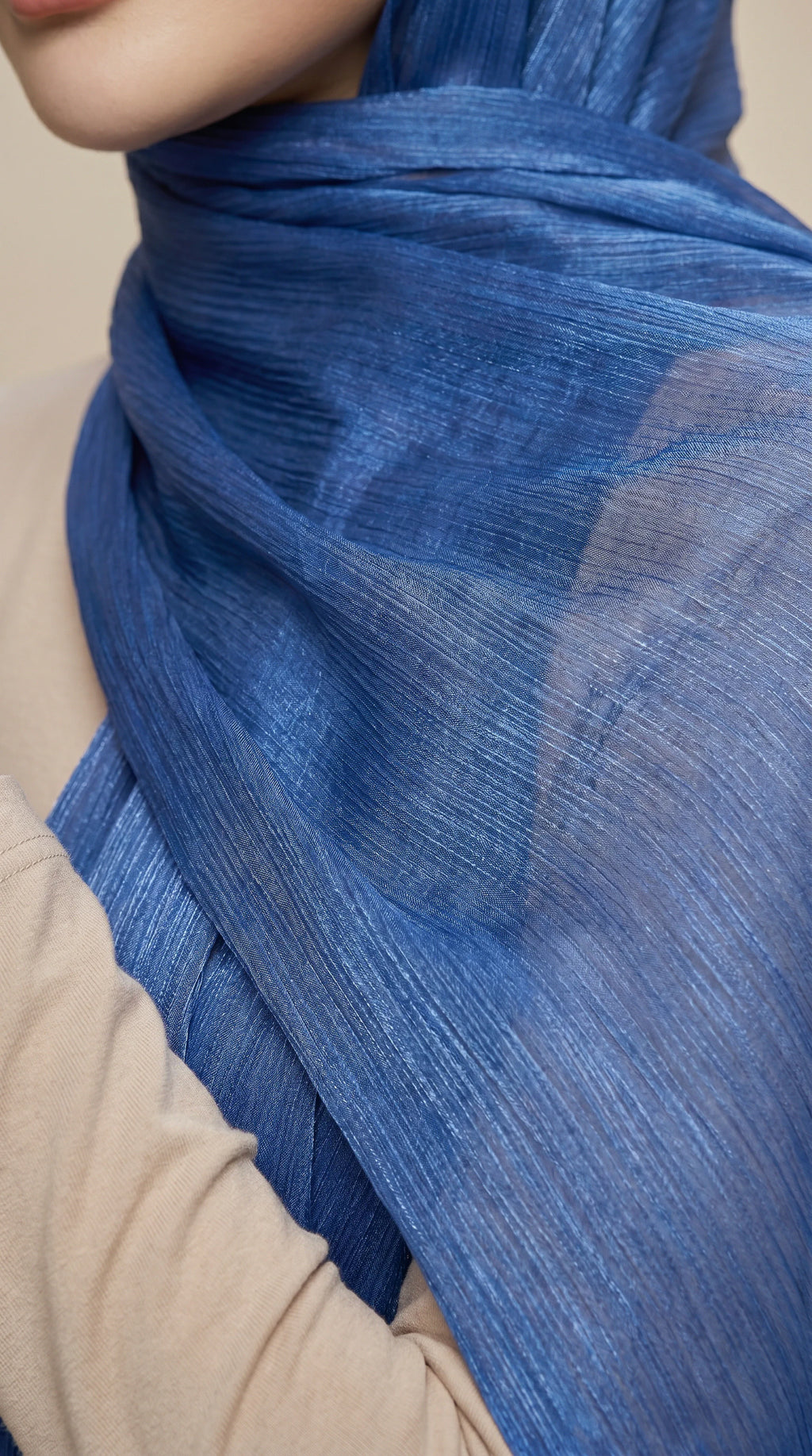 LUSTRESATIN™ Shimmer Chiffon Hijab