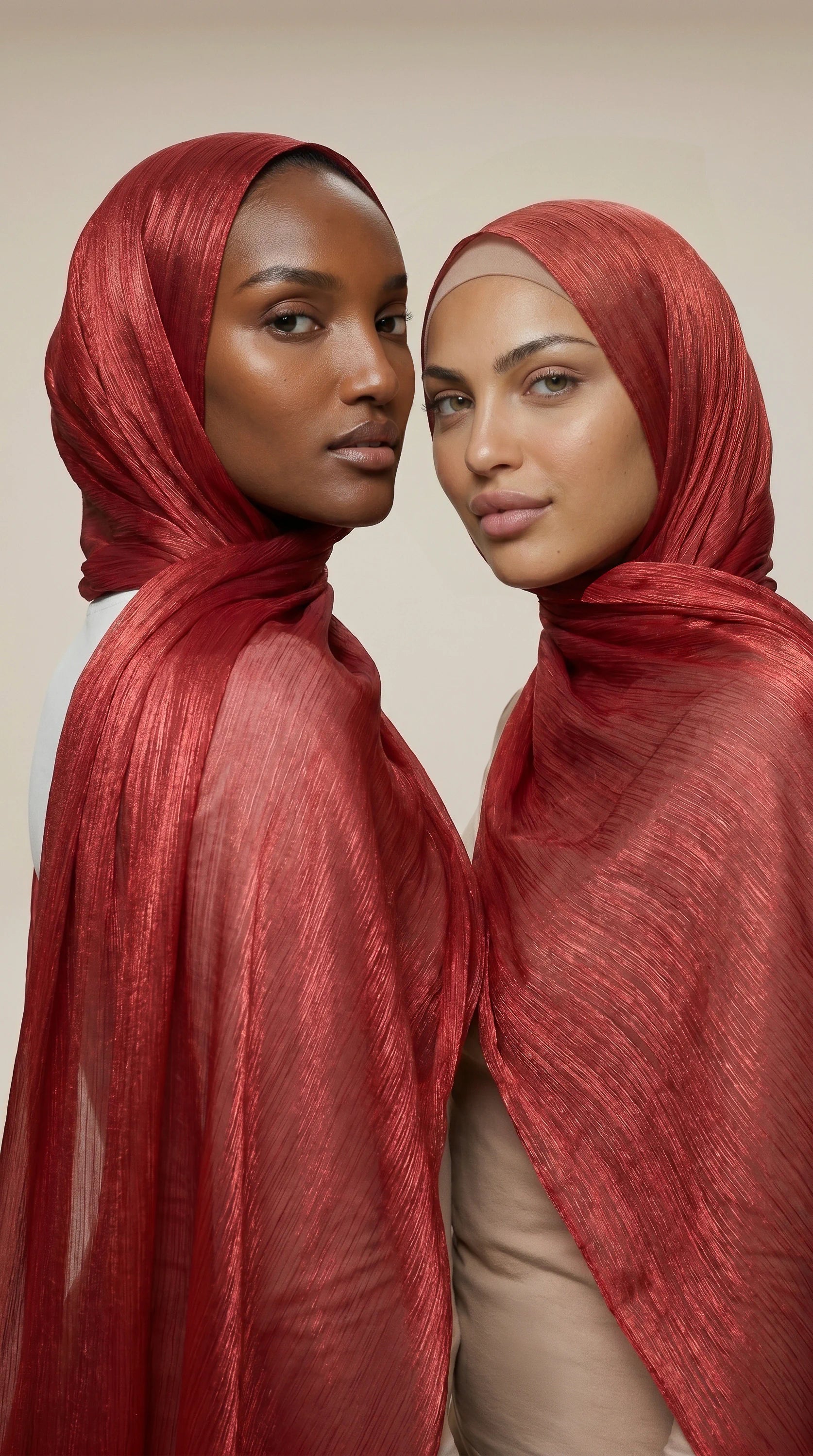 LUSTRESATIN™ Shimmer Chiffon Hijab