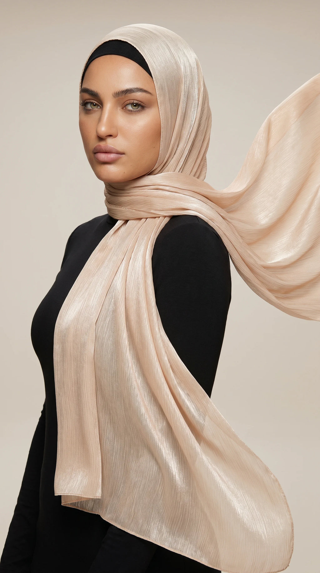 LUSTRESATIN™ Shimmer Chiffon Hijab