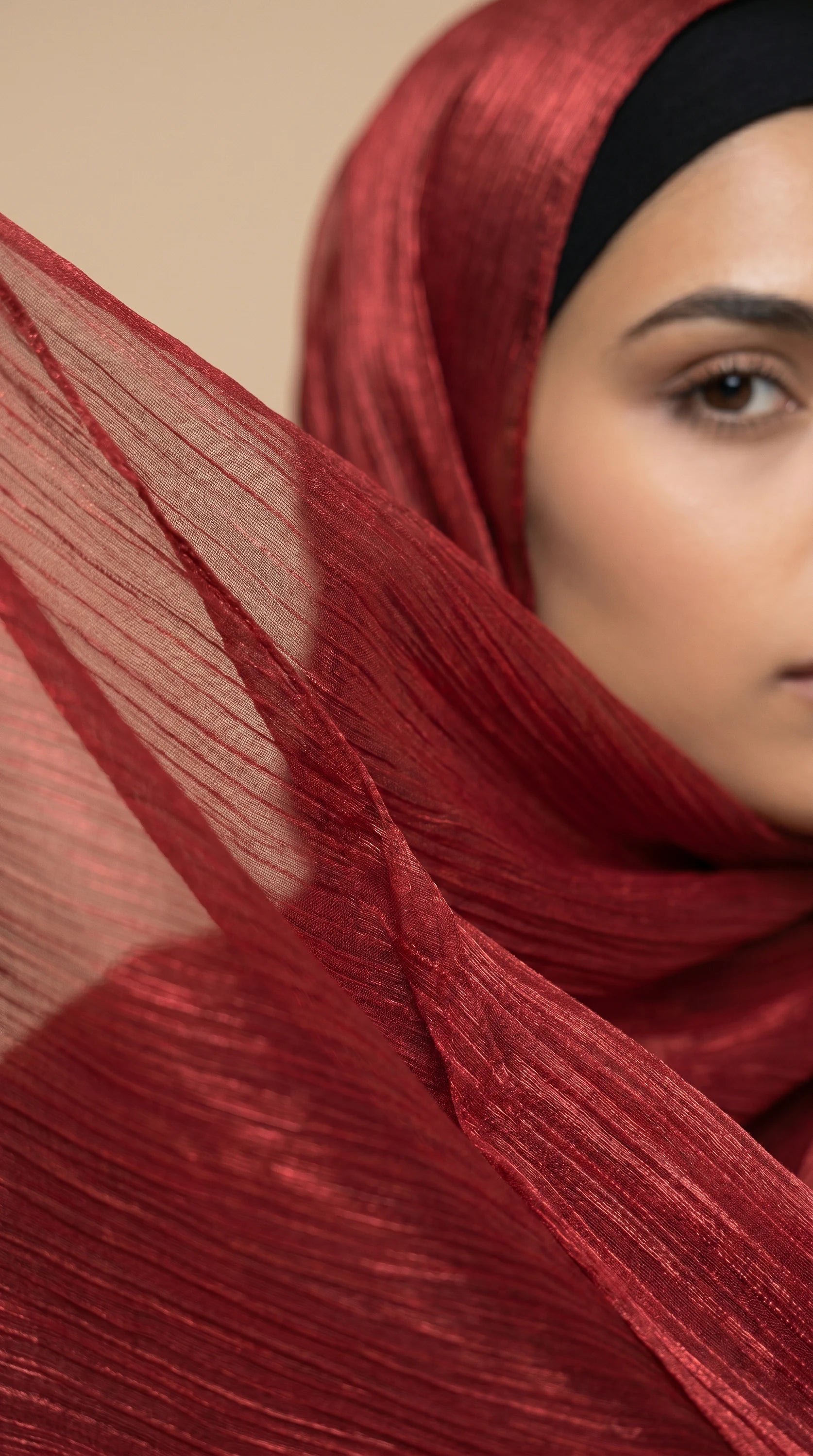 LUSTRESATIN™ Shimmer Chiffon Hijab