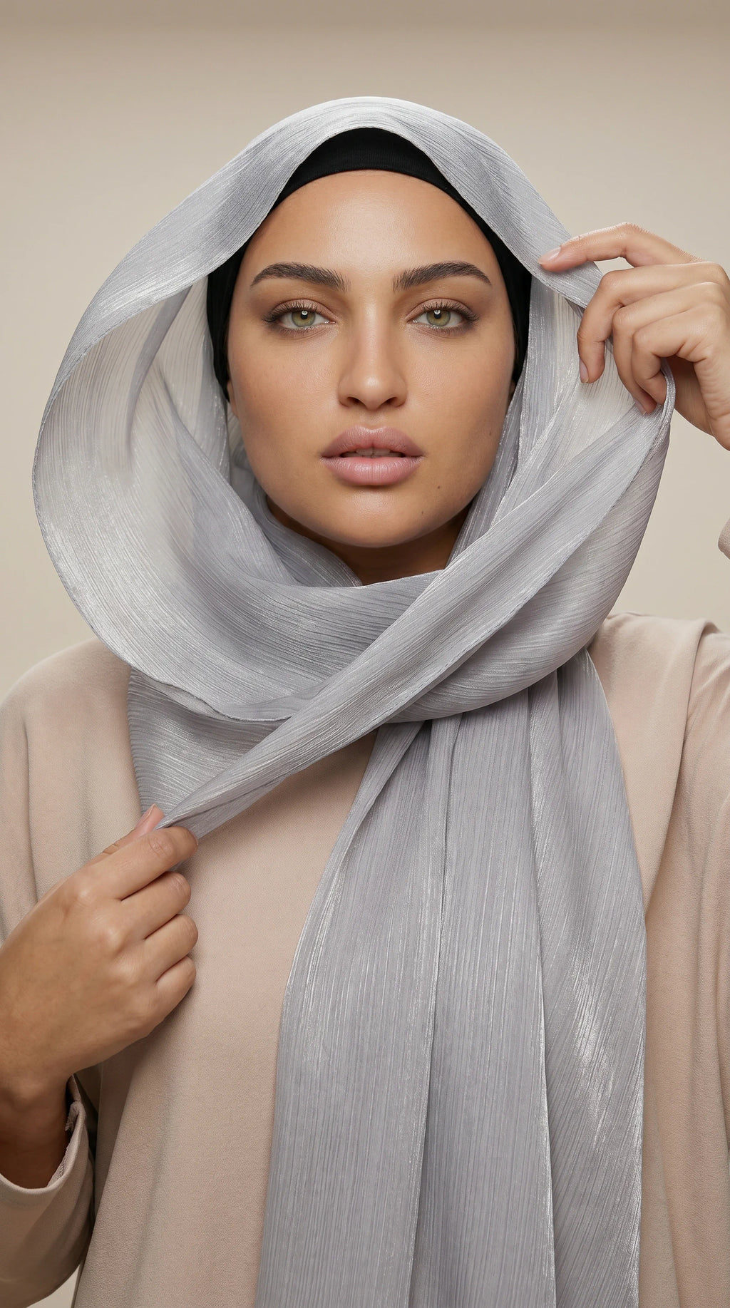 LUSTRESATIN™ Shimmer Chiffon Hijab