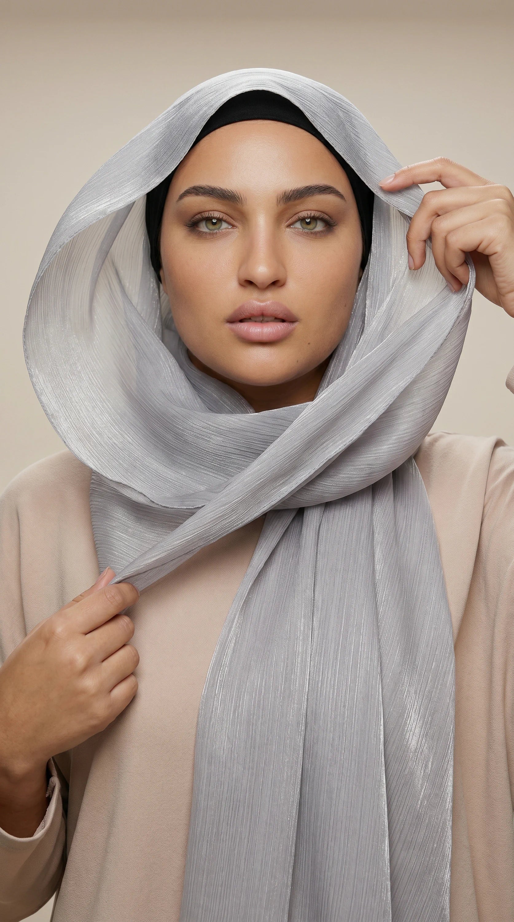 LUSTRESATIN™ Shimmer Chiffon Hijab