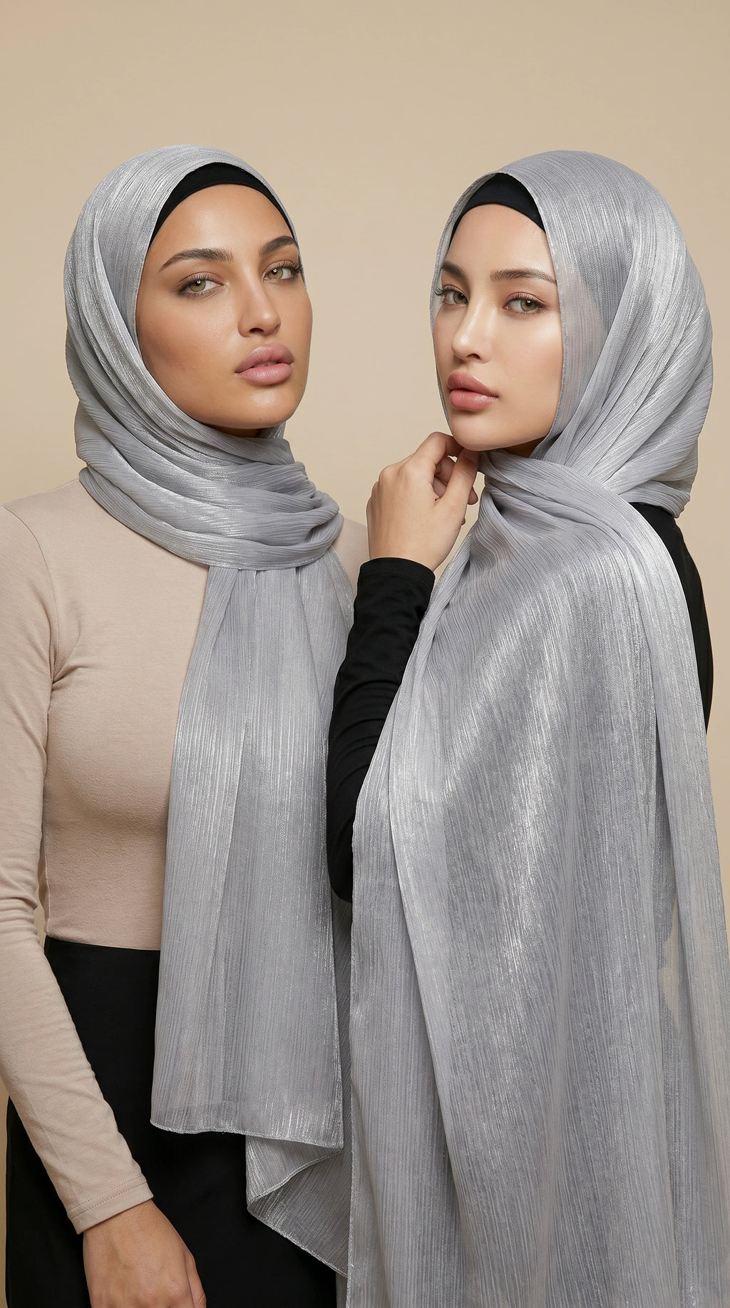 LUSTRESATIN™ Shimmer Chiffon Hijab