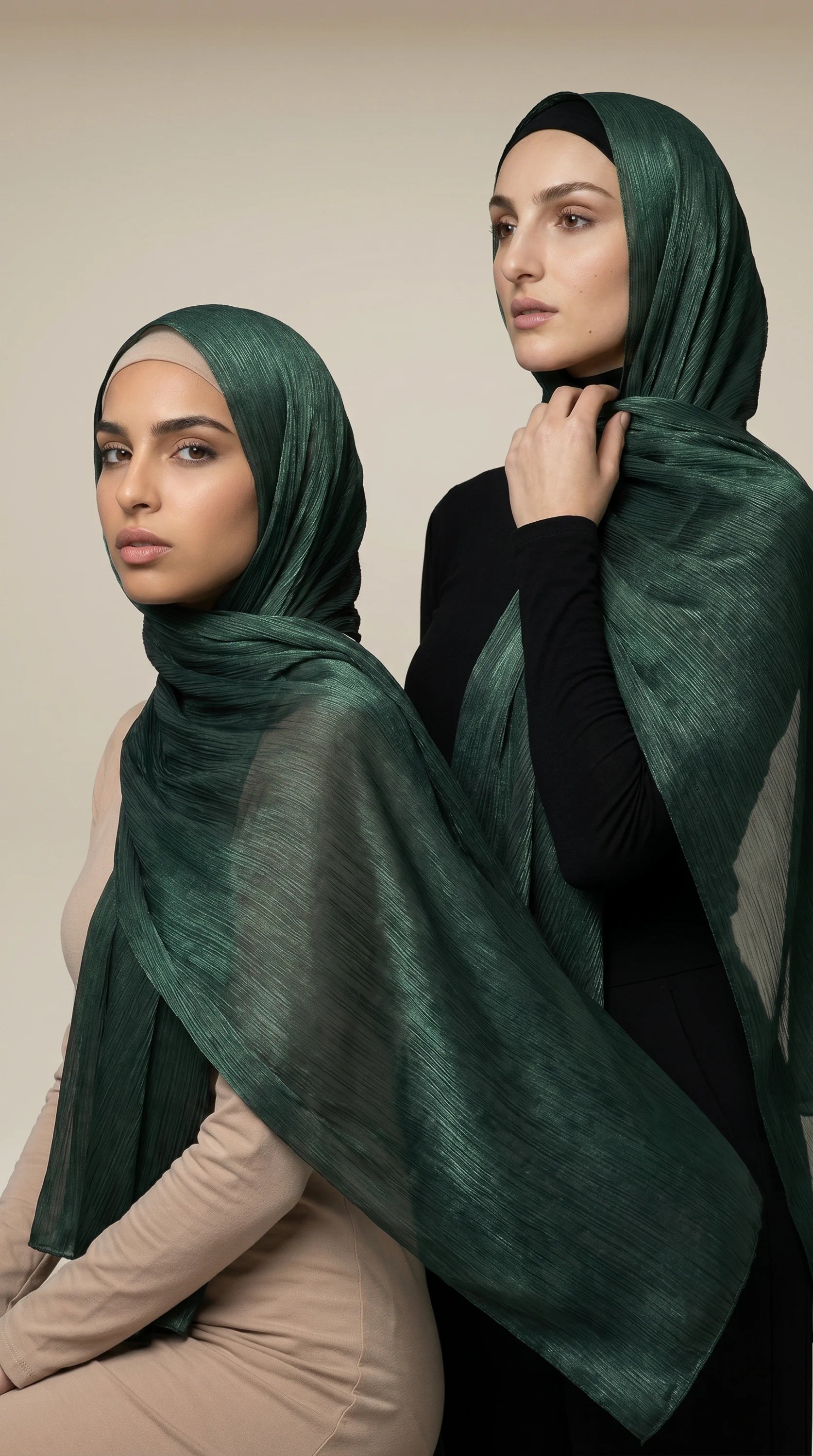 LUSTRESATIN™ Shimmer Chiffon Hijab