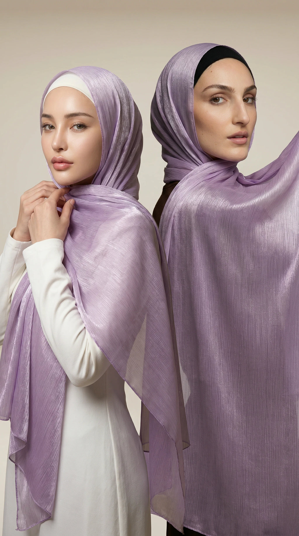 LUSTRESATIN™ Shimmer Chiffon Hijab