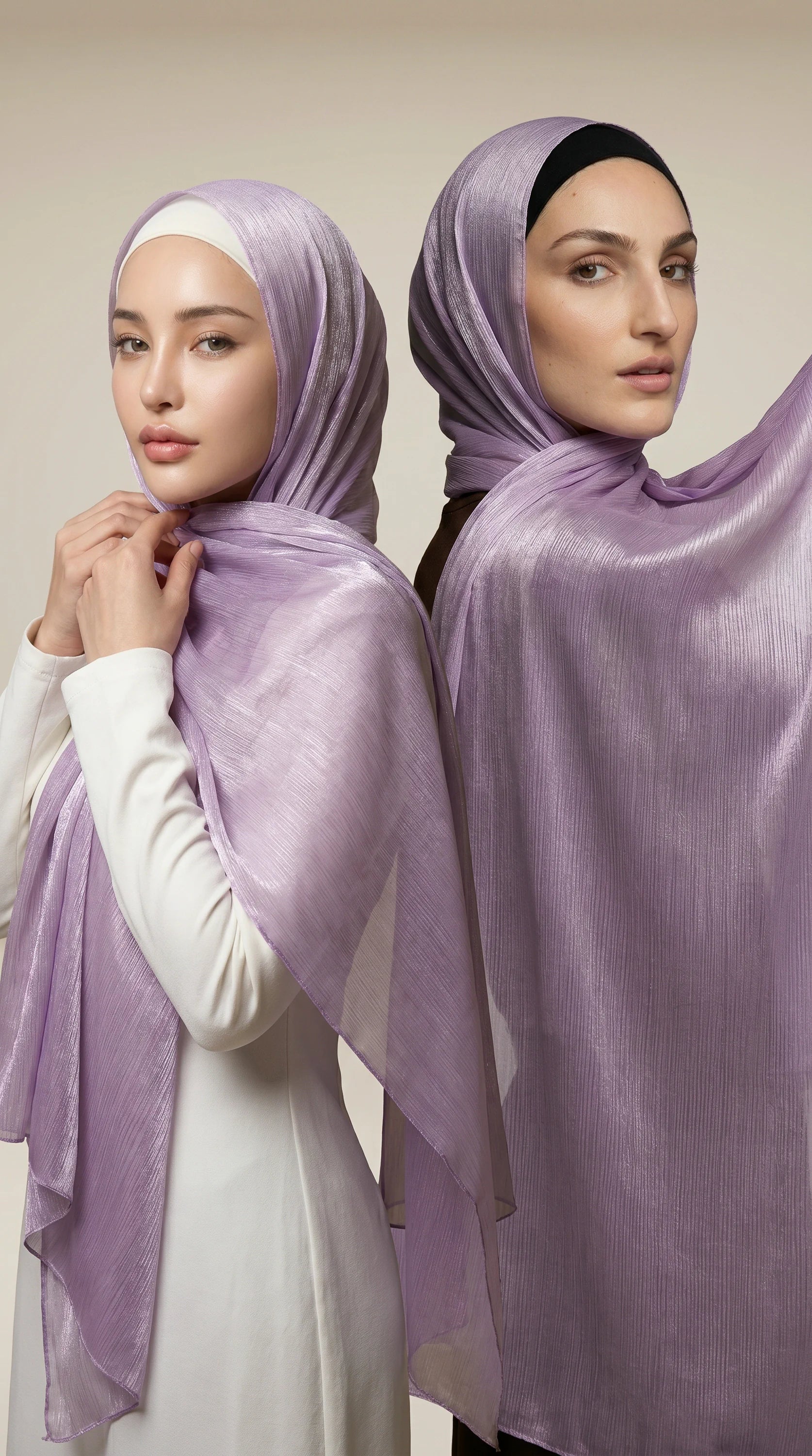 LUSTRESATIN™ Shimmer Chiffon Hijab