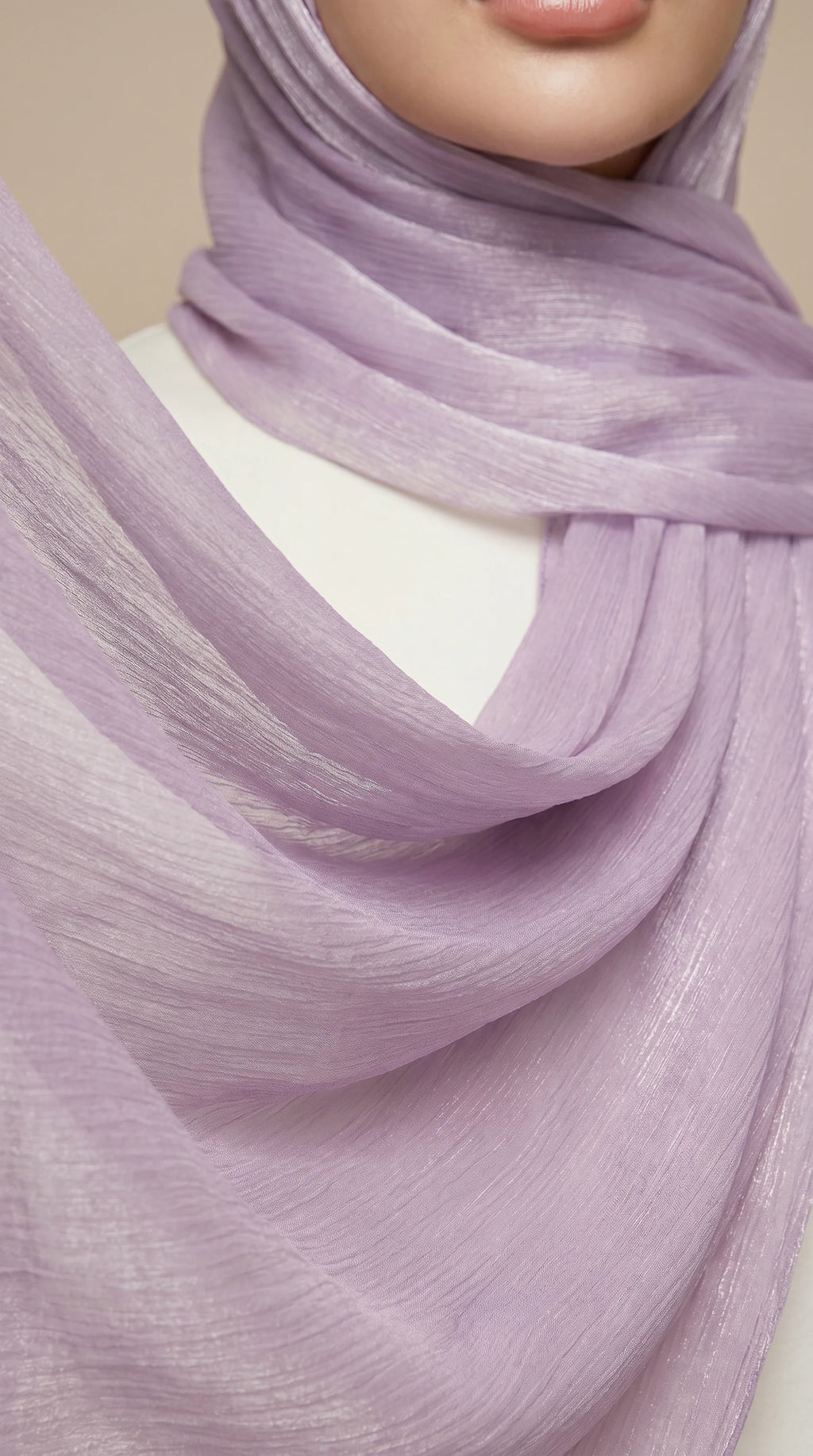 LUSTRESATIN™ Shimmer Chiffon Hijab
