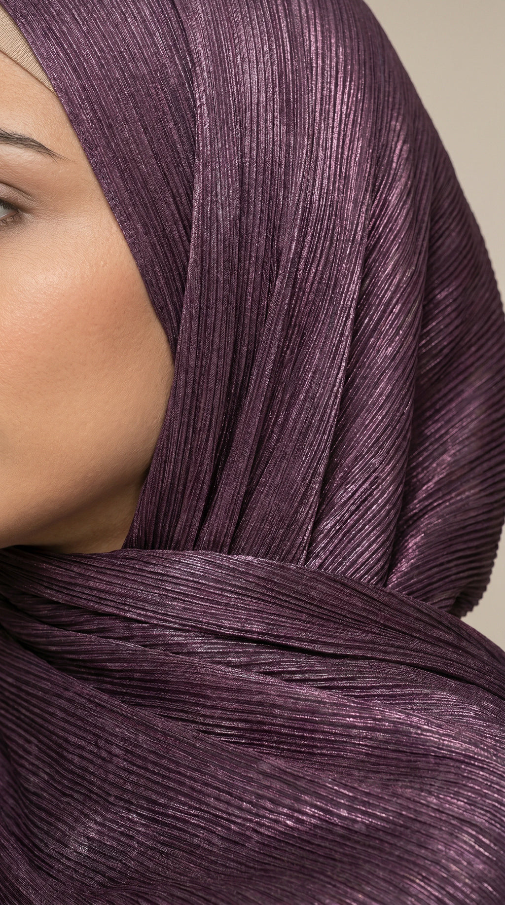 LUSTRESATIN™ Shimmer Chiffon Hijab