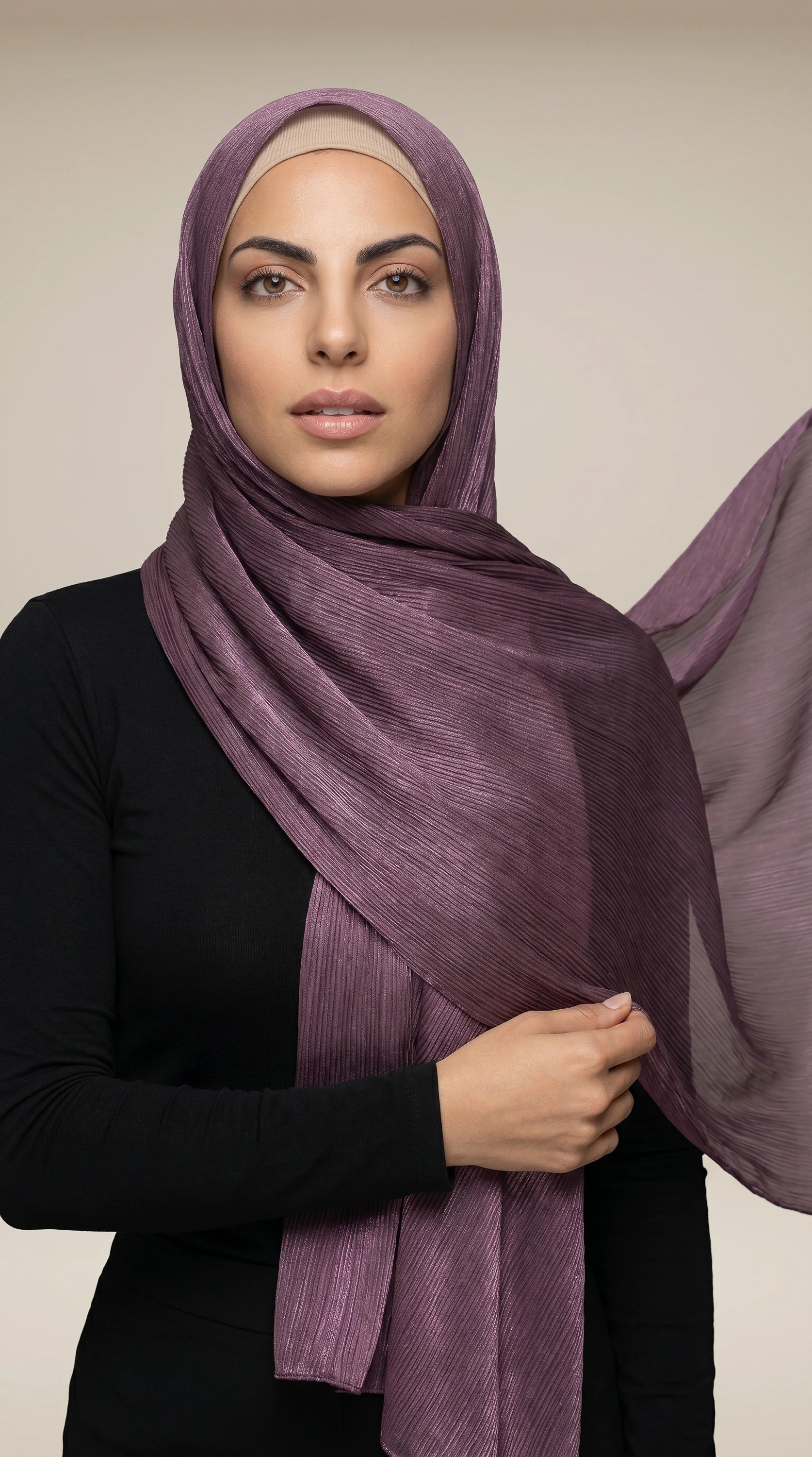 LUSTRESATIN™ Shimmer Chiffon Hijab