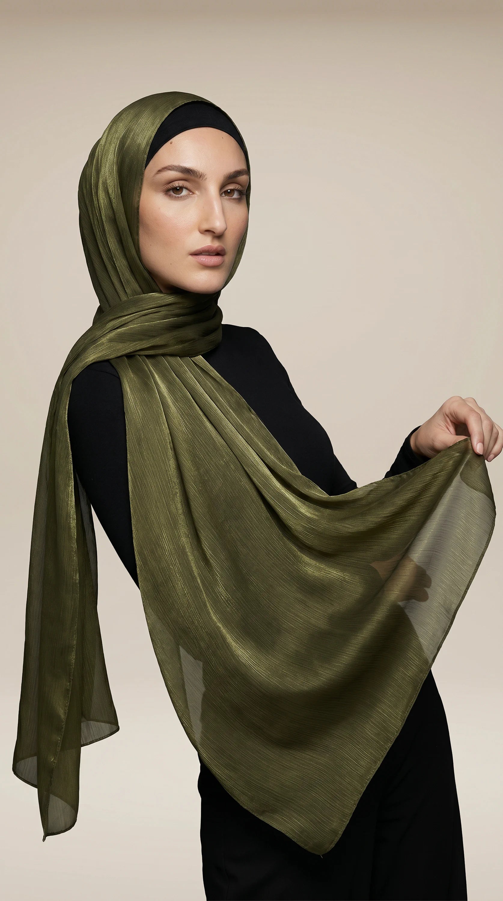LUSTRESATIN™ Shimmer Chiffon Hijab