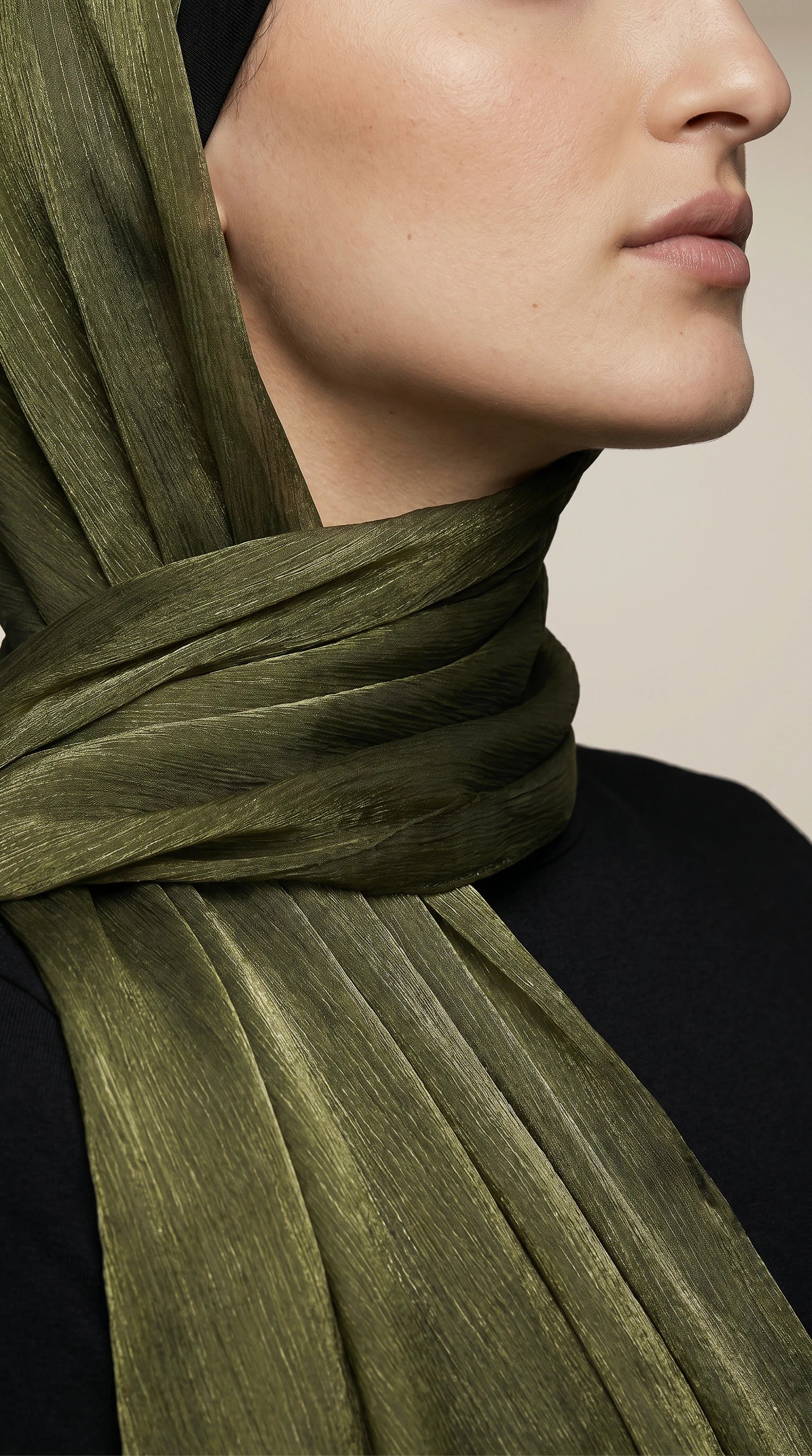 LUSTRESATIN™ Shimmer Chiffon Hijab