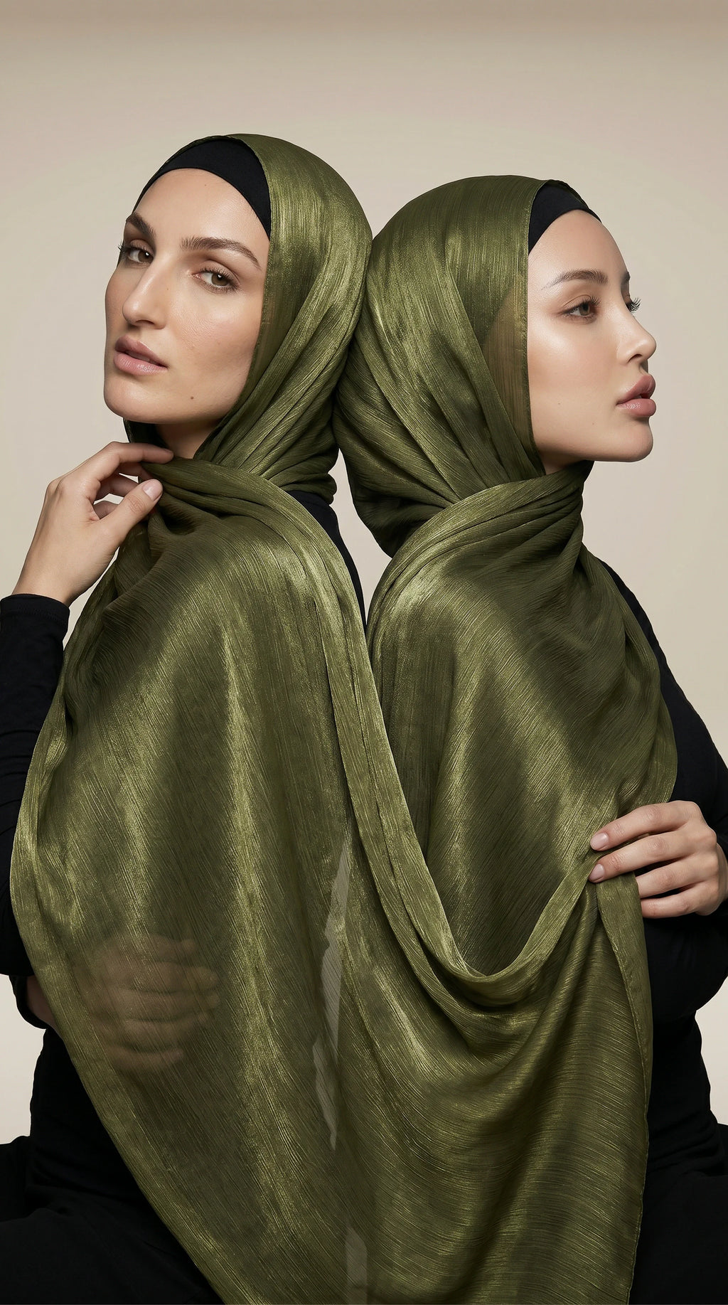 LUSTRESATIN™ Shimmer Chiffon Hijab