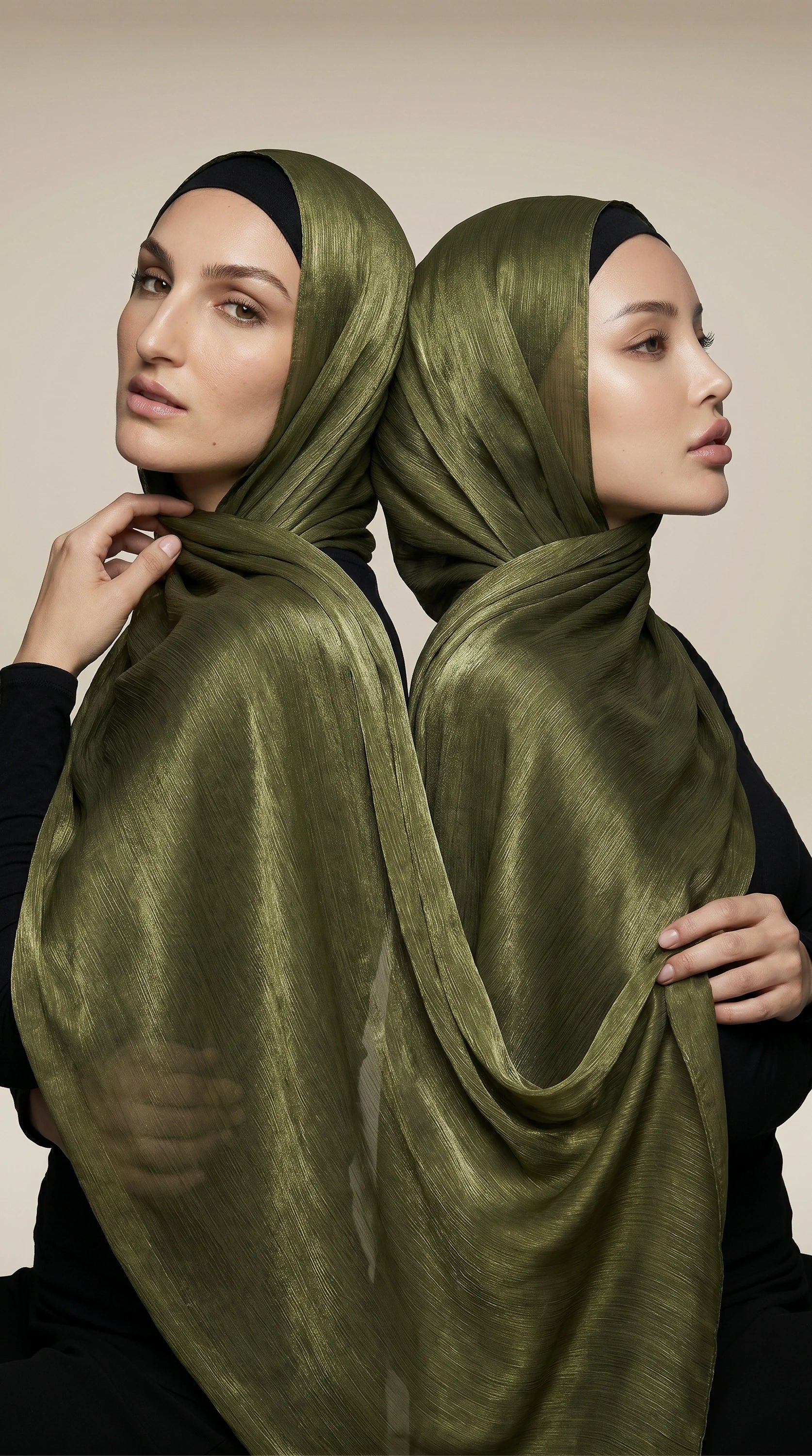 LUSTRESATIN™ Shimmer Chiffon Hijab