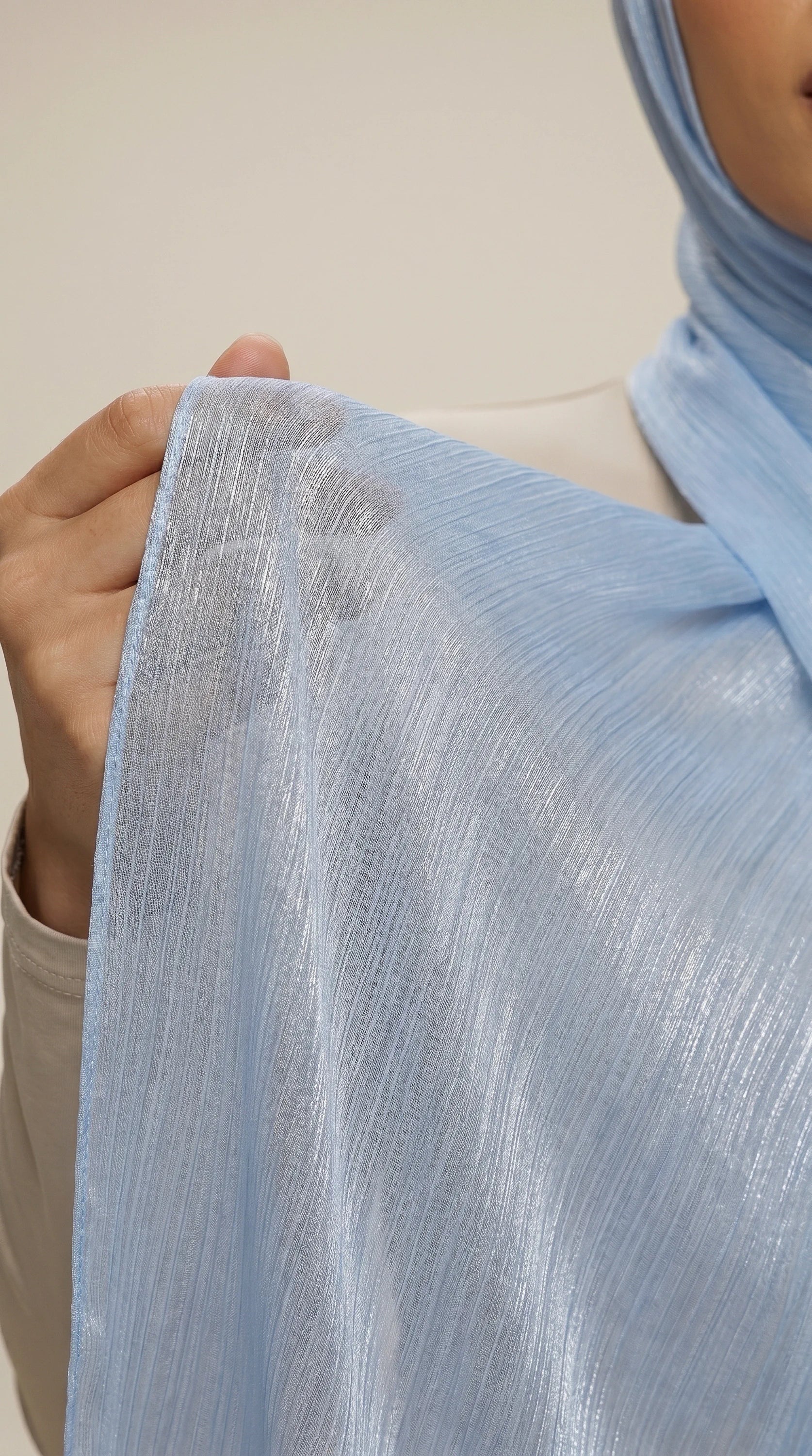 LUSTRESATIN™ Shimmer Chiffon Hijab