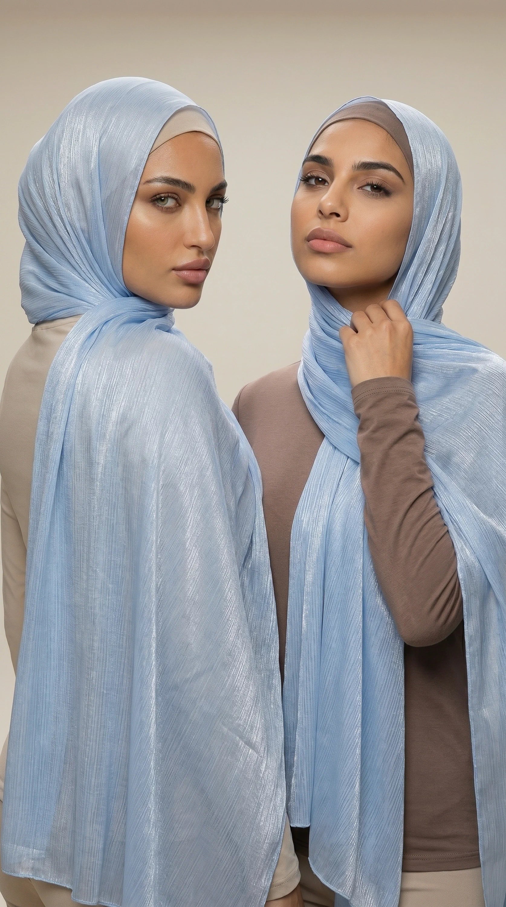 LUSTRESATIN™ Shimmer Chiffon Hijab
