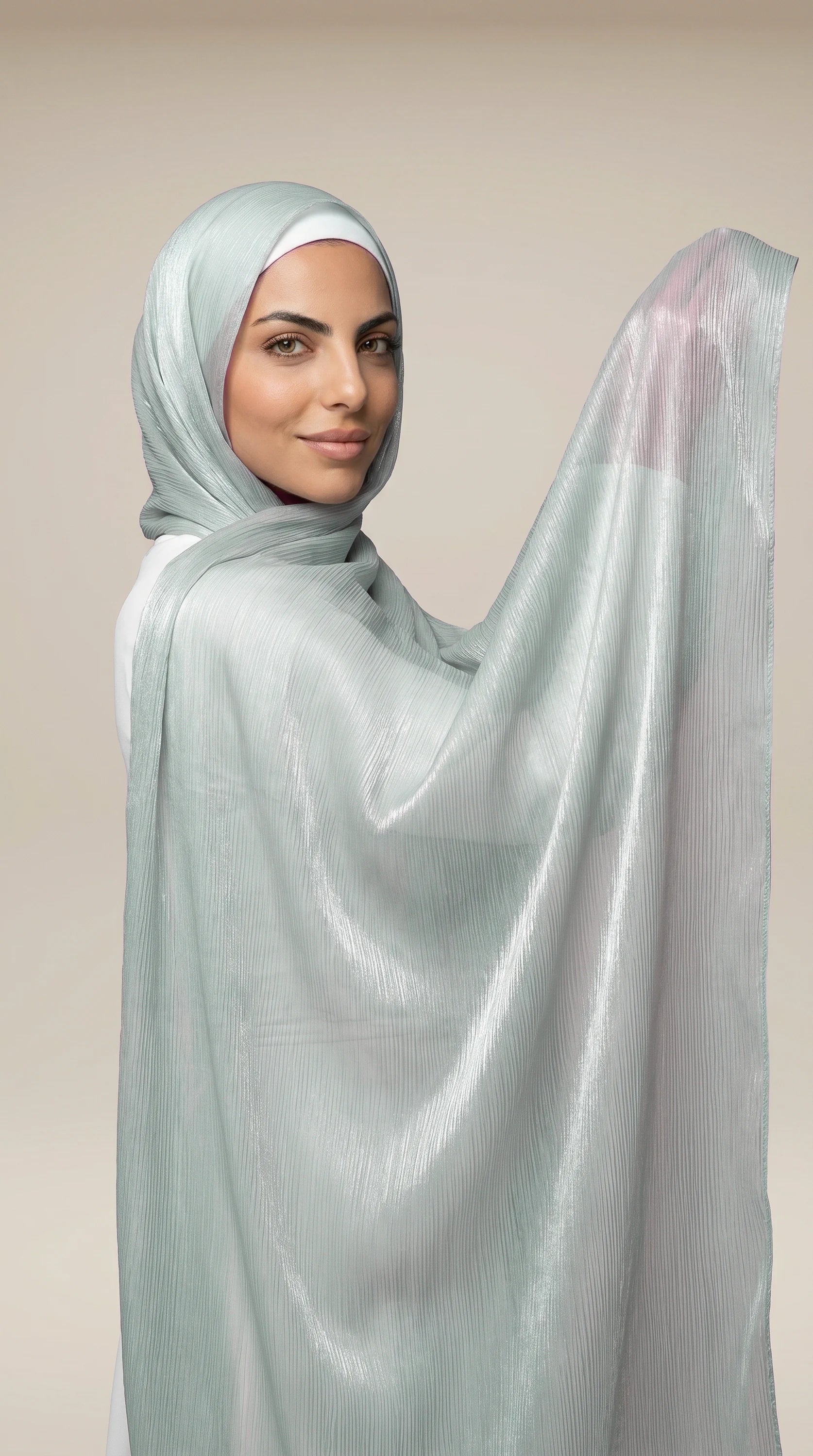 LUSTRESATIN™ Shimmer Chiffon Hijab
