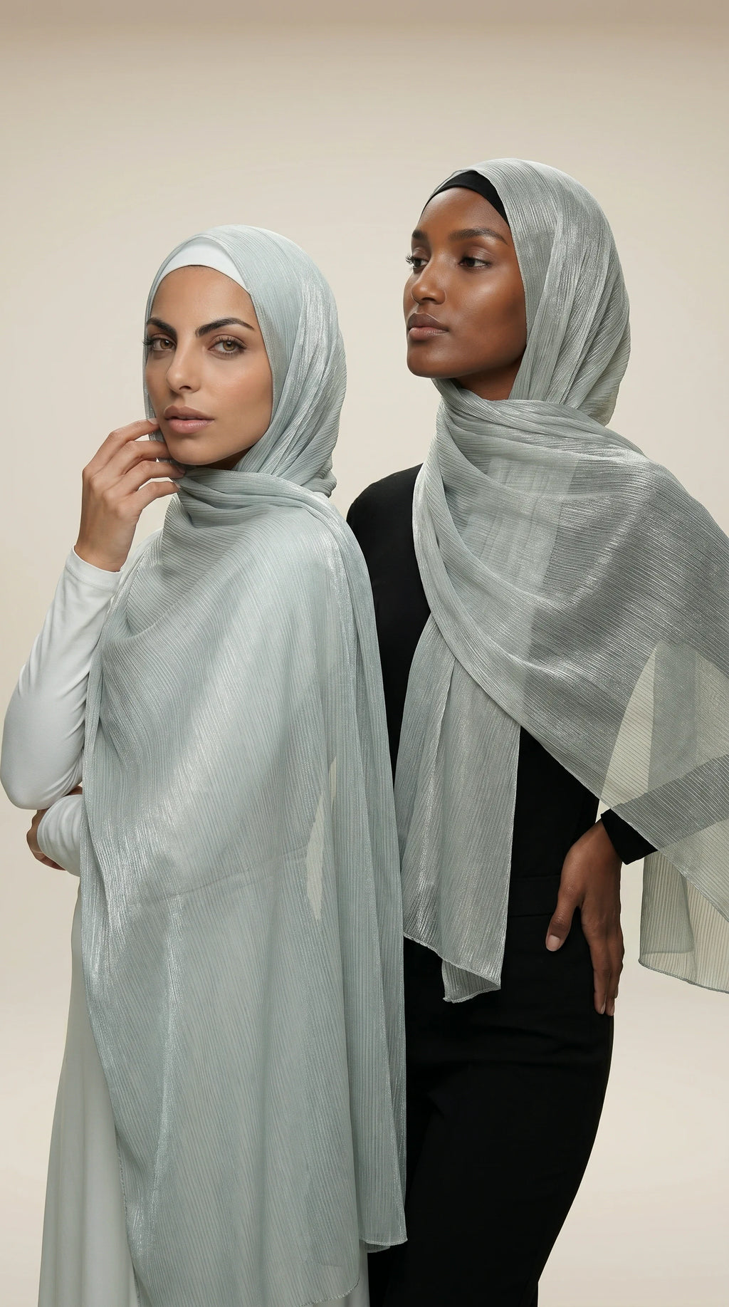 LUSTRESATIN™ Shimmer Chiffon Hijab
